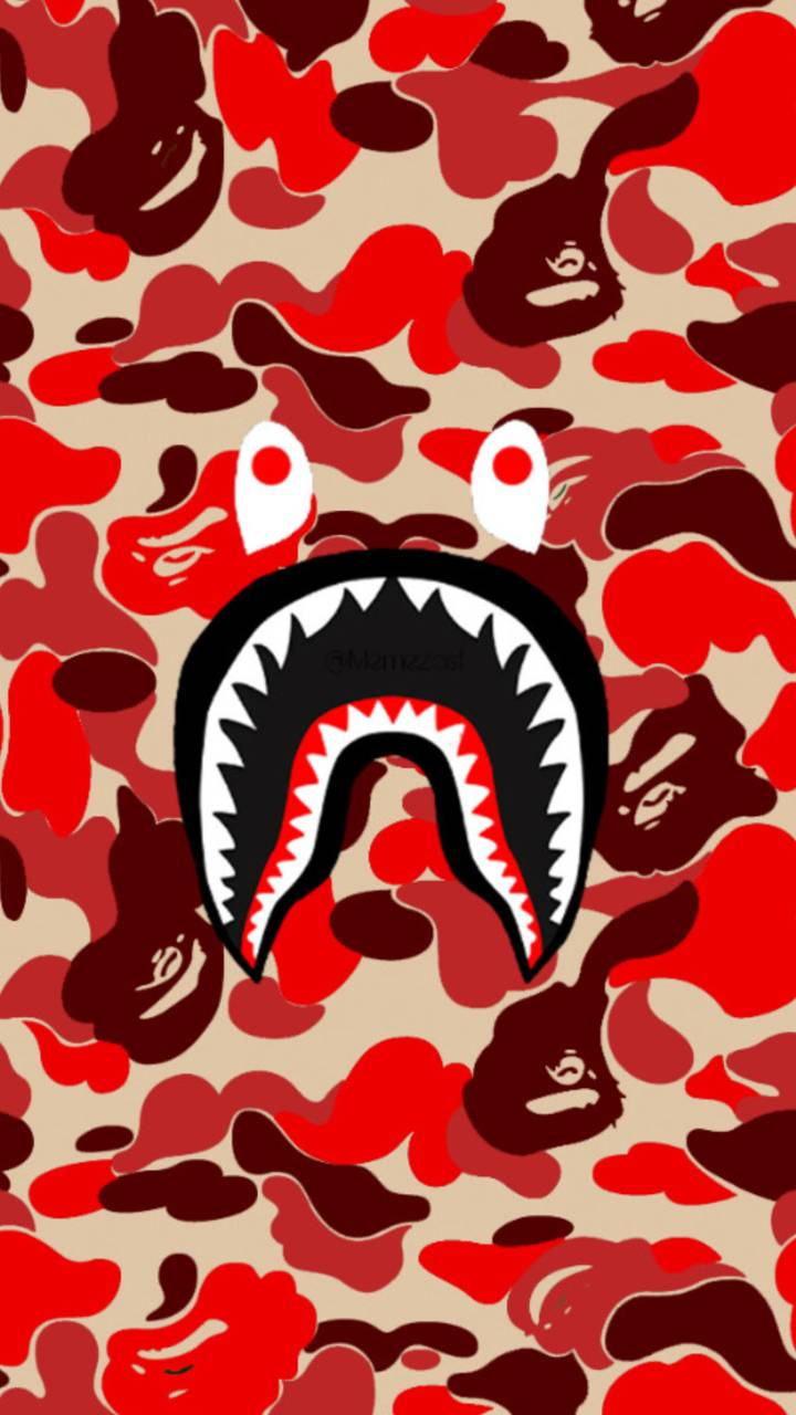 Pink Bape Shark Wallpapers