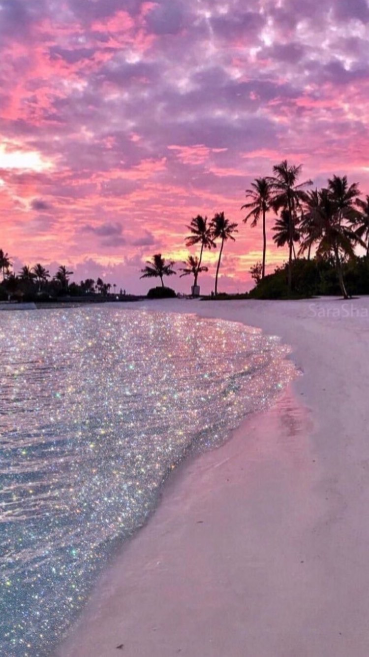 Pink Beach Wallpapers