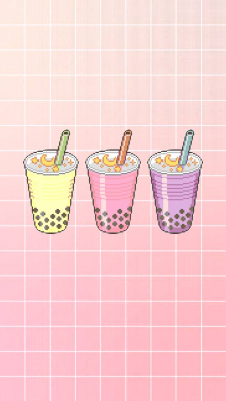 Pink Boba Wallpapers