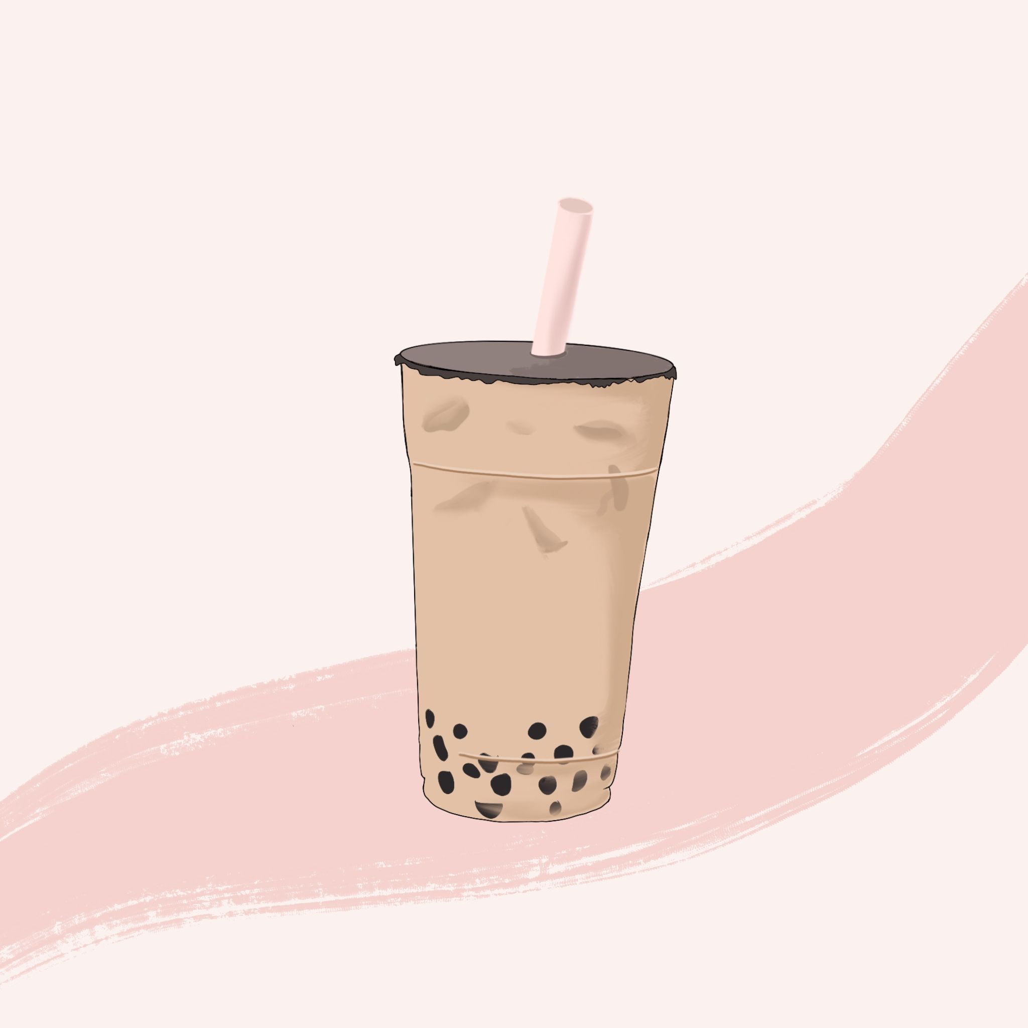 Pink Boba Wallpapers