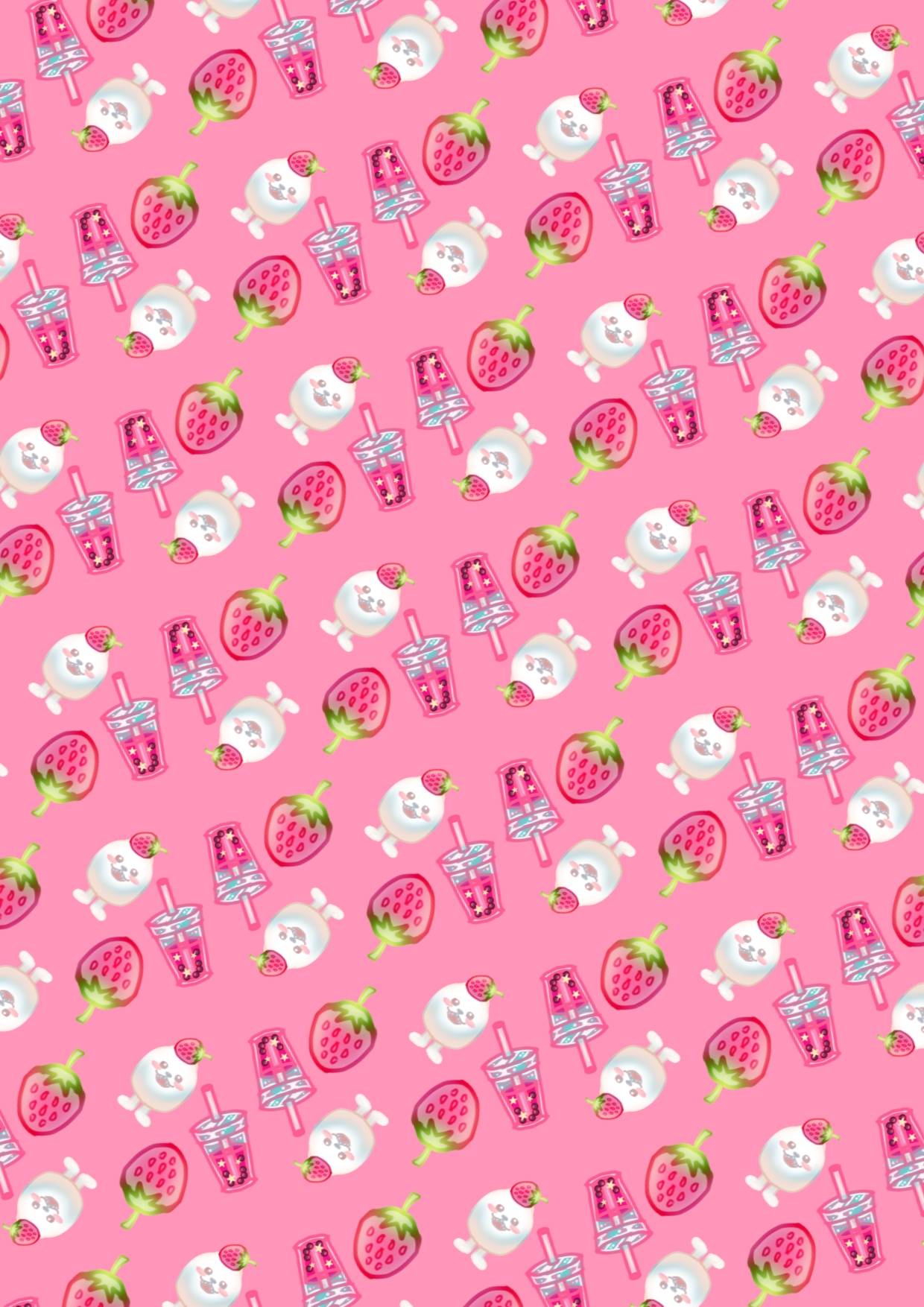 Pink Boba Wallpapers