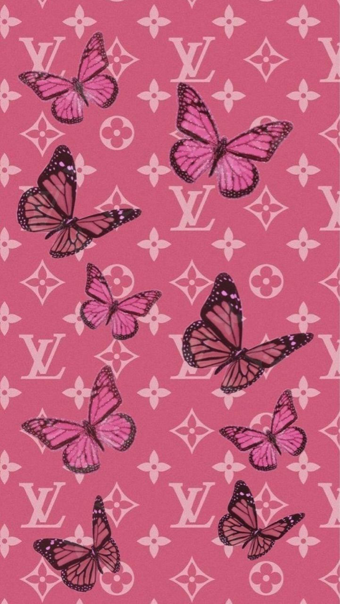 Pink Butterfly Wallpapers