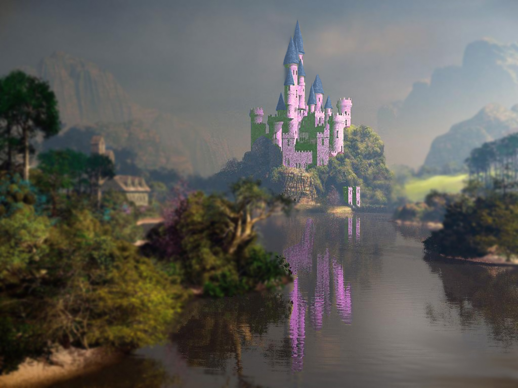 Pink Castle Wallpapers