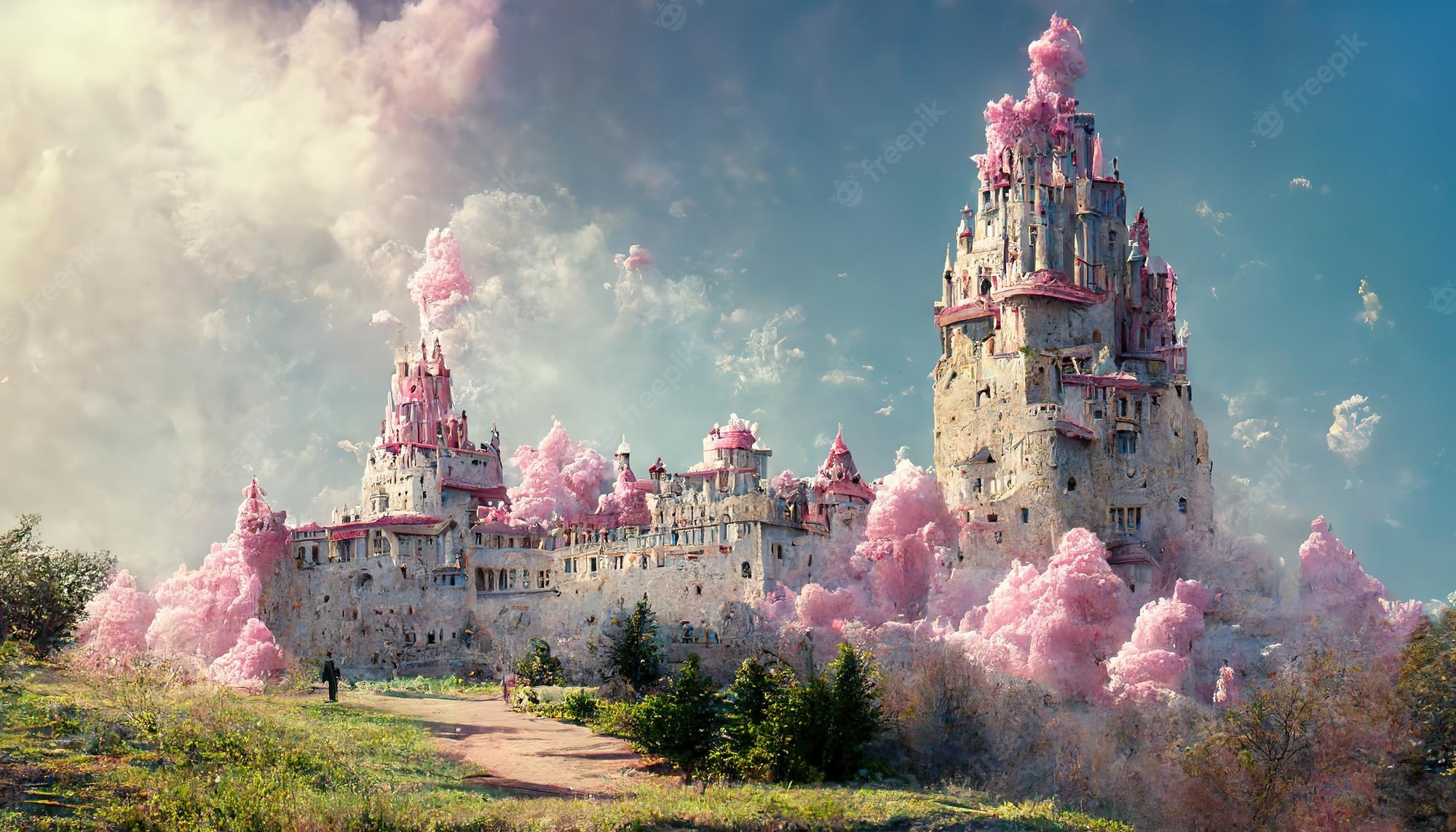 Pink Castle Wallpapers