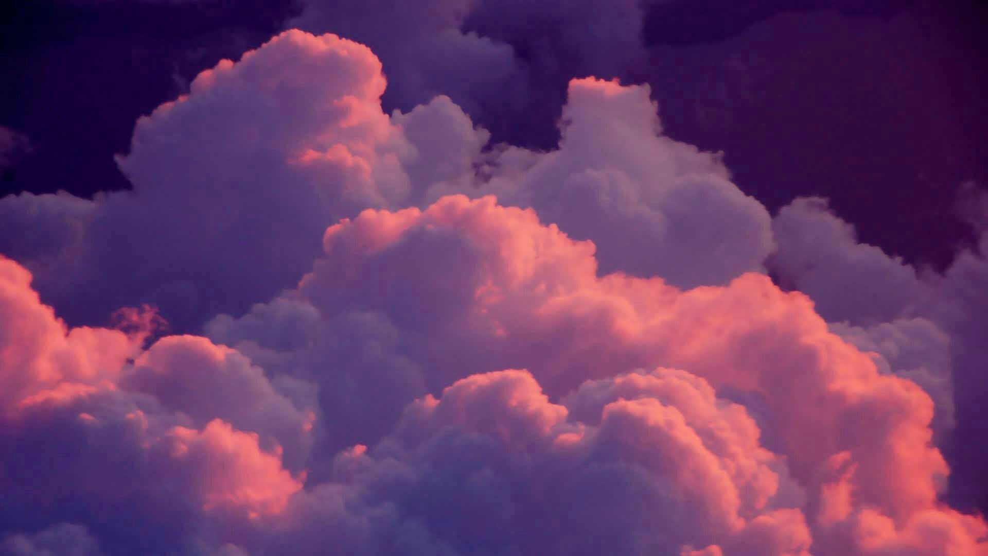 Pink Clouds Aesthetic Wallpapers