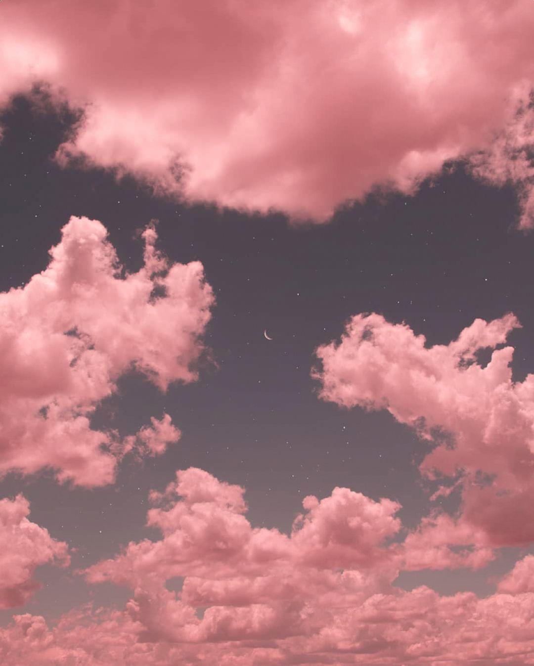 Pink Clouds Aesthetic Wallpapers