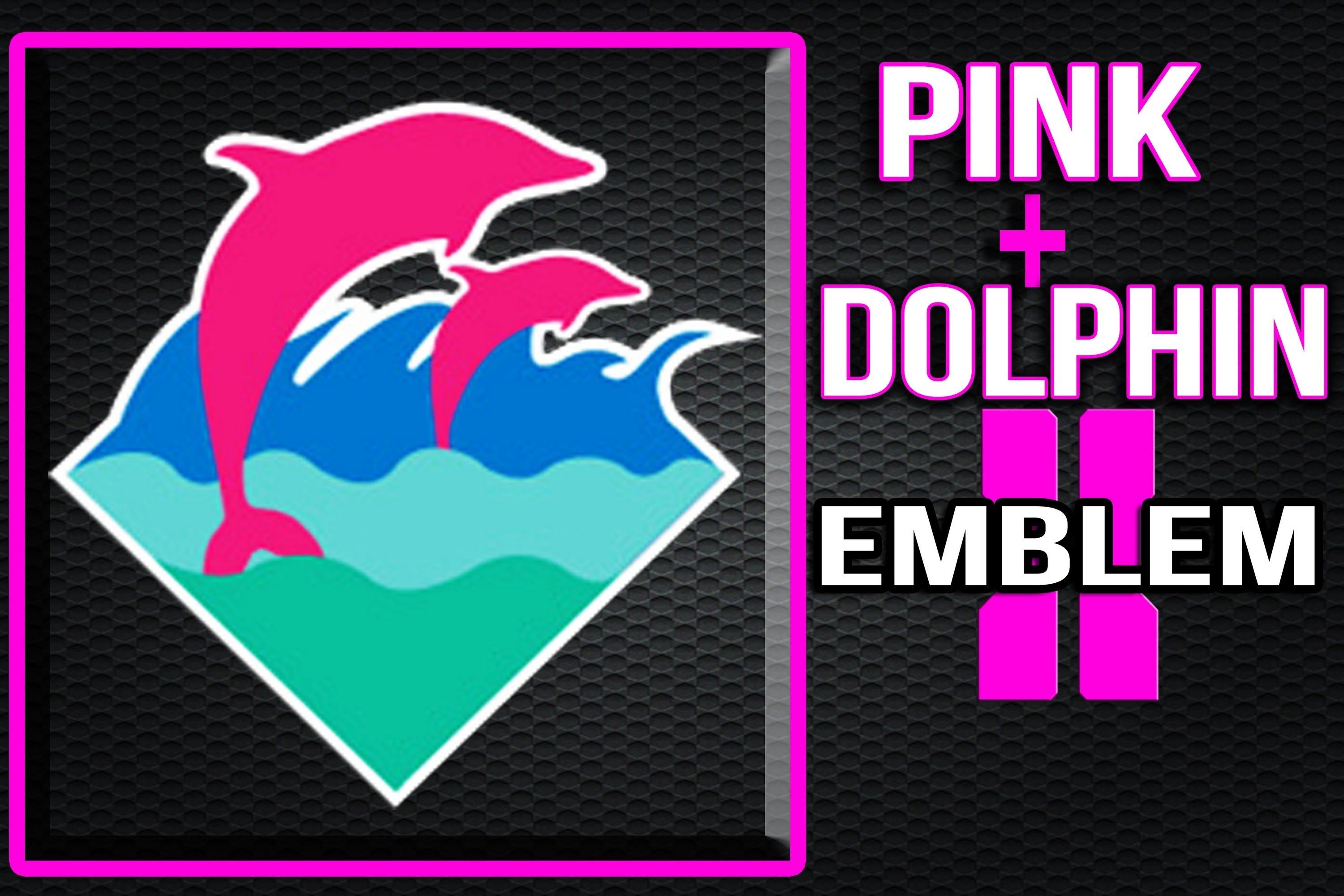 Pink Dolphin Ghost Logo Wallpapers