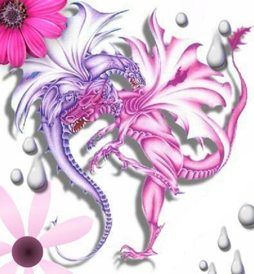 Pink Dragon Wallpapers