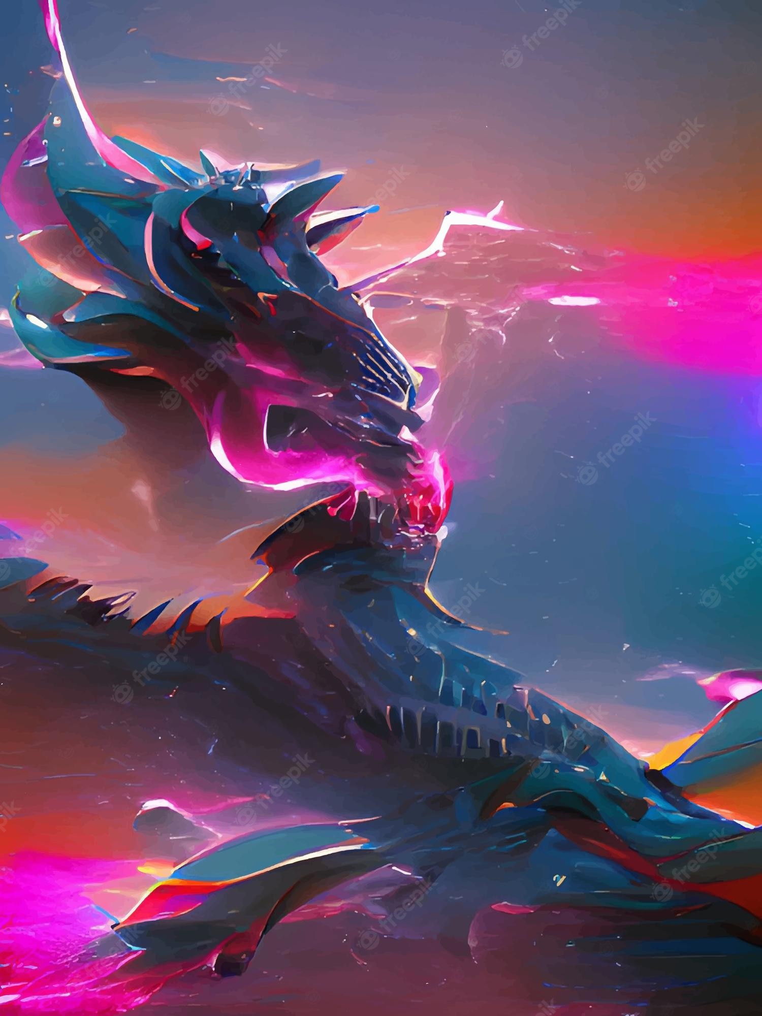 Pink Dragon Wallpapers