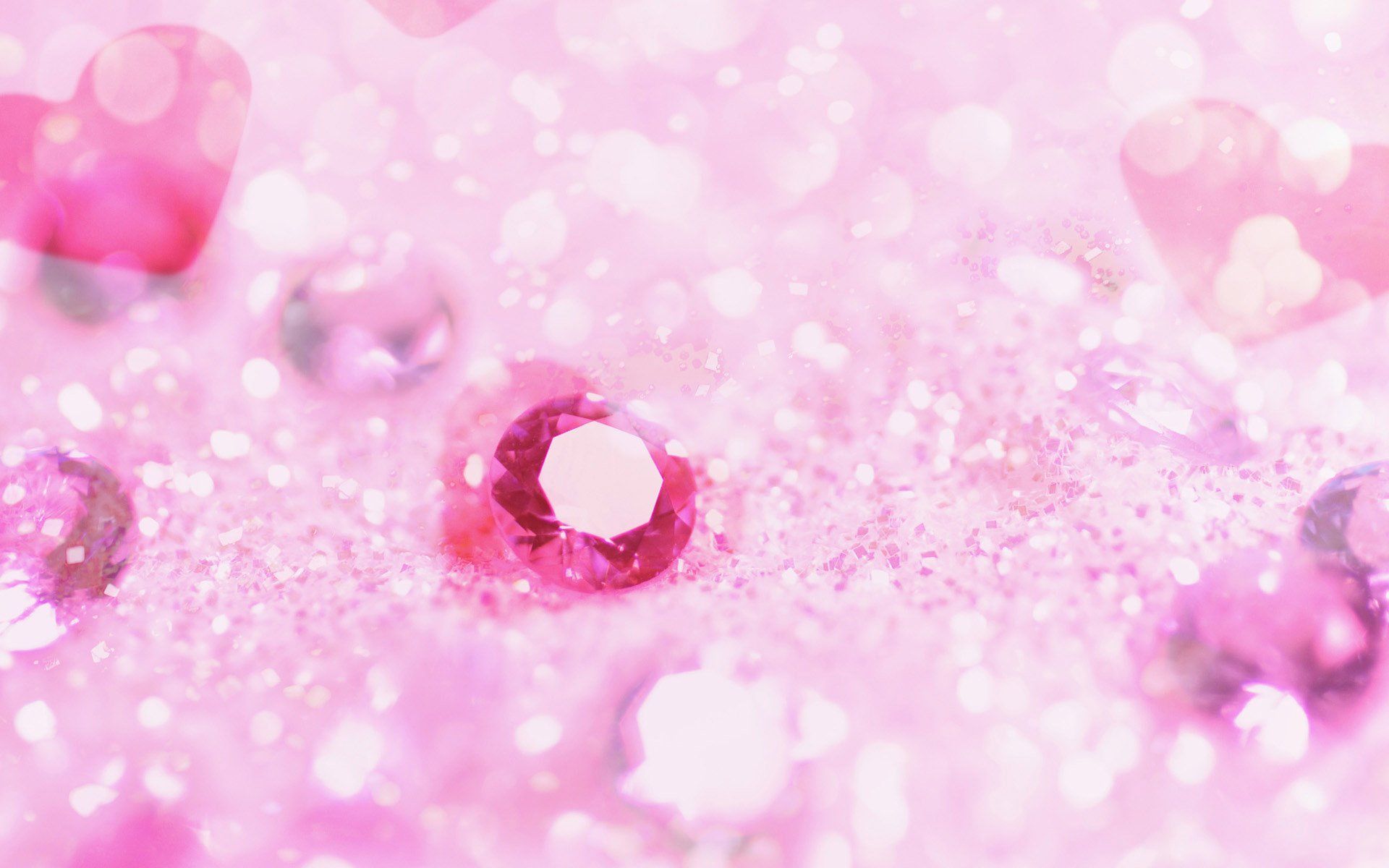 Pink Glitter Desktop Wallpapers