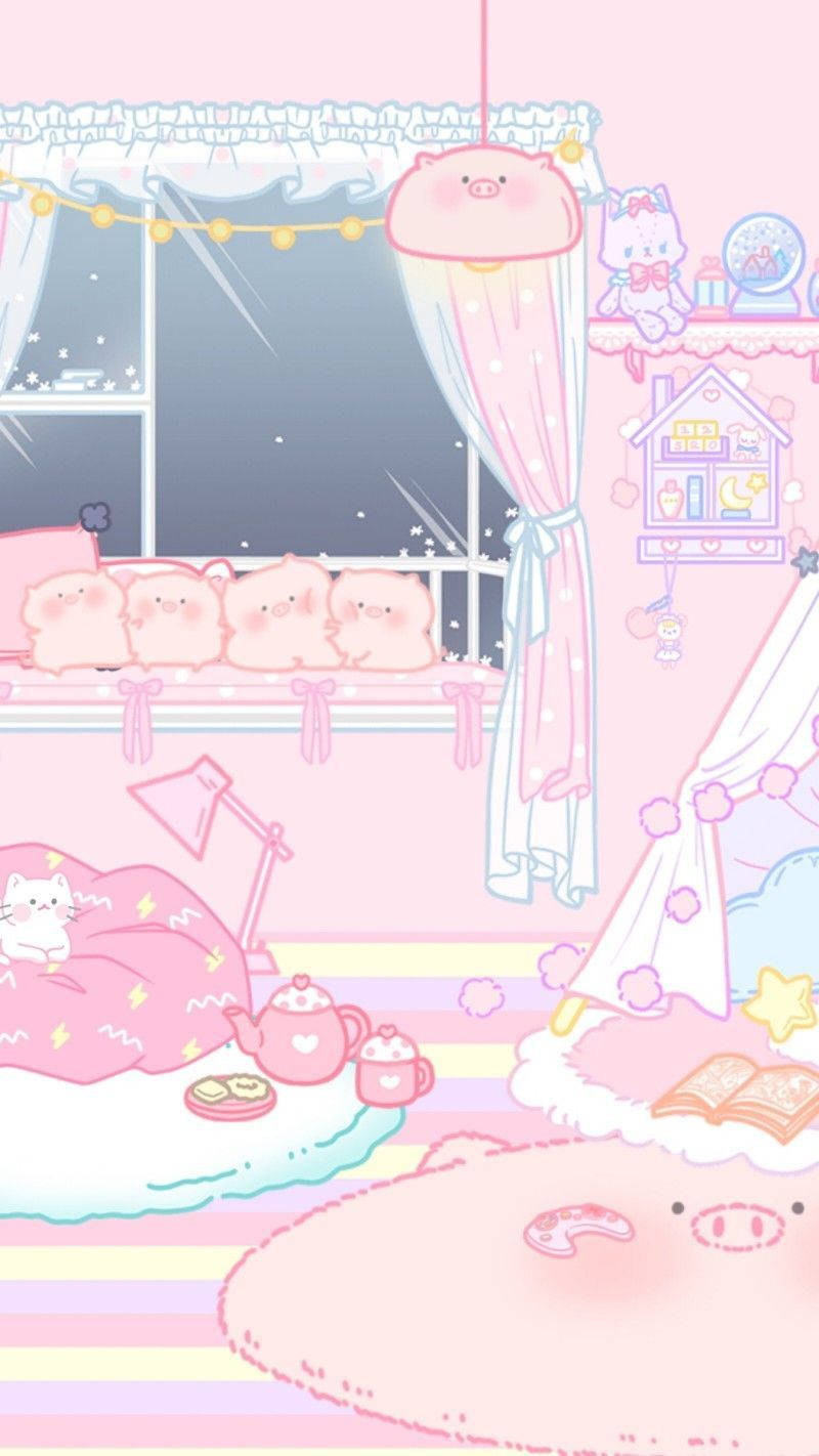 Pink Hd Kawaii Wallpapers