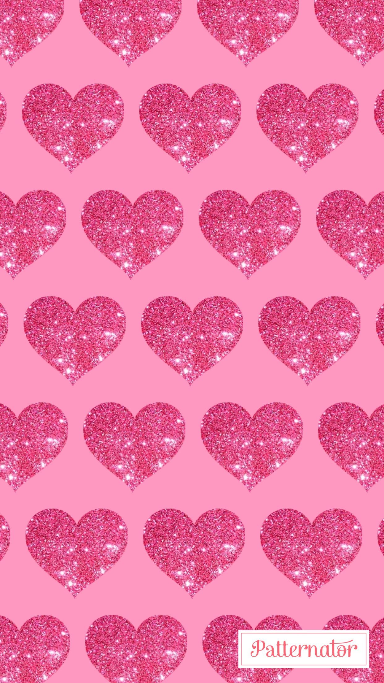 Pink Heart Iphone Wallpapers