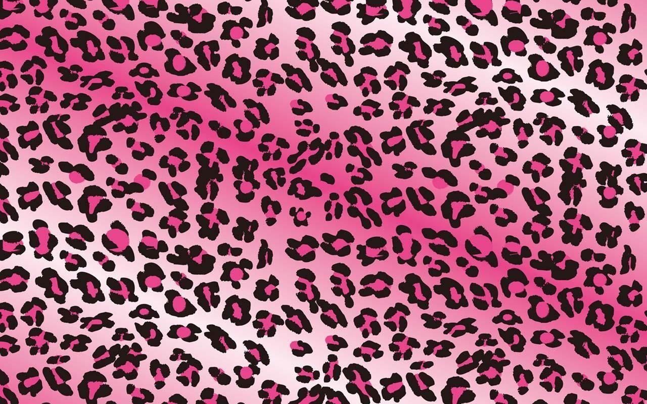 Pink Leopard Print Wallpapers