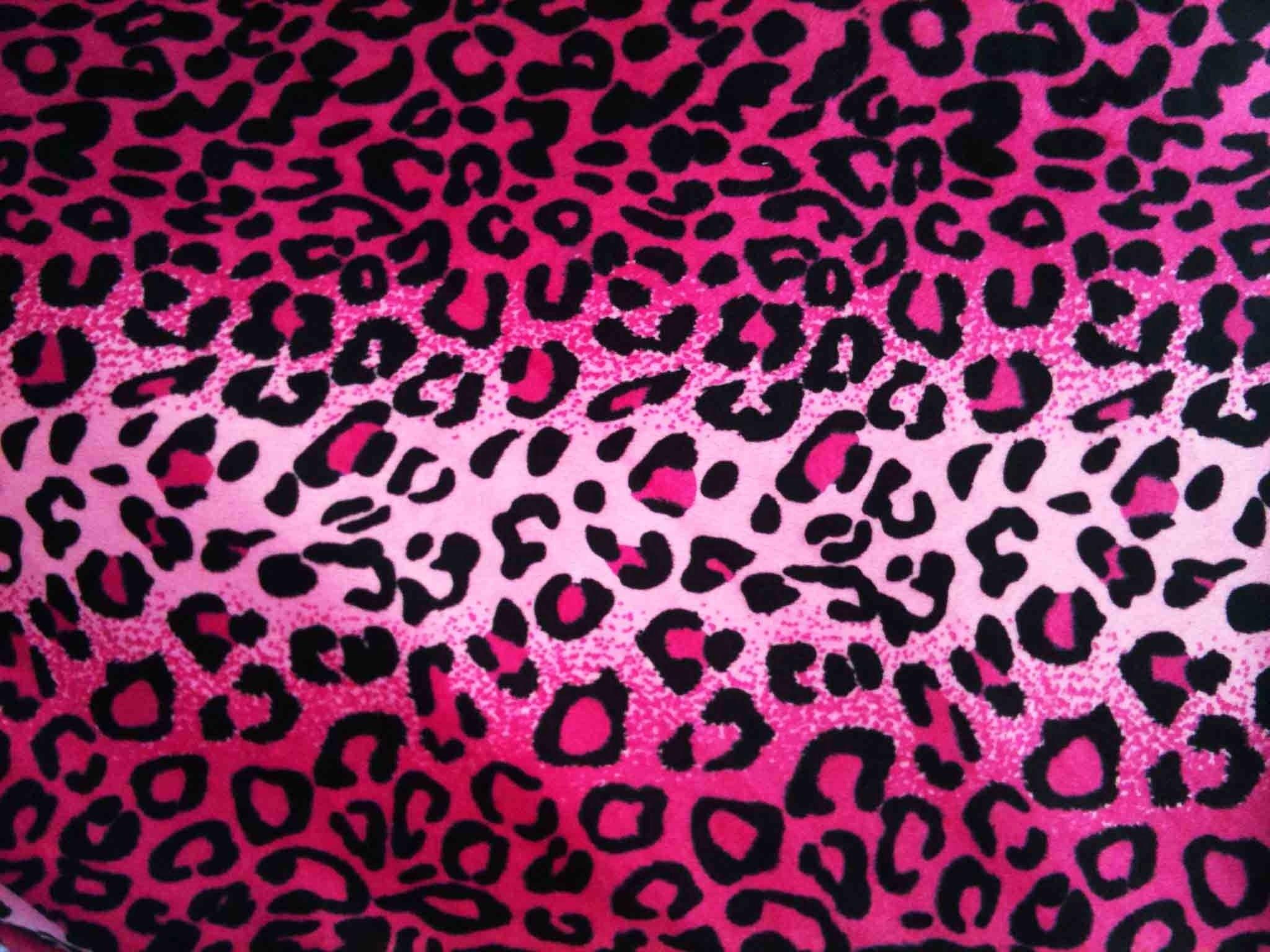 Pink Leopard Print Wallpapers