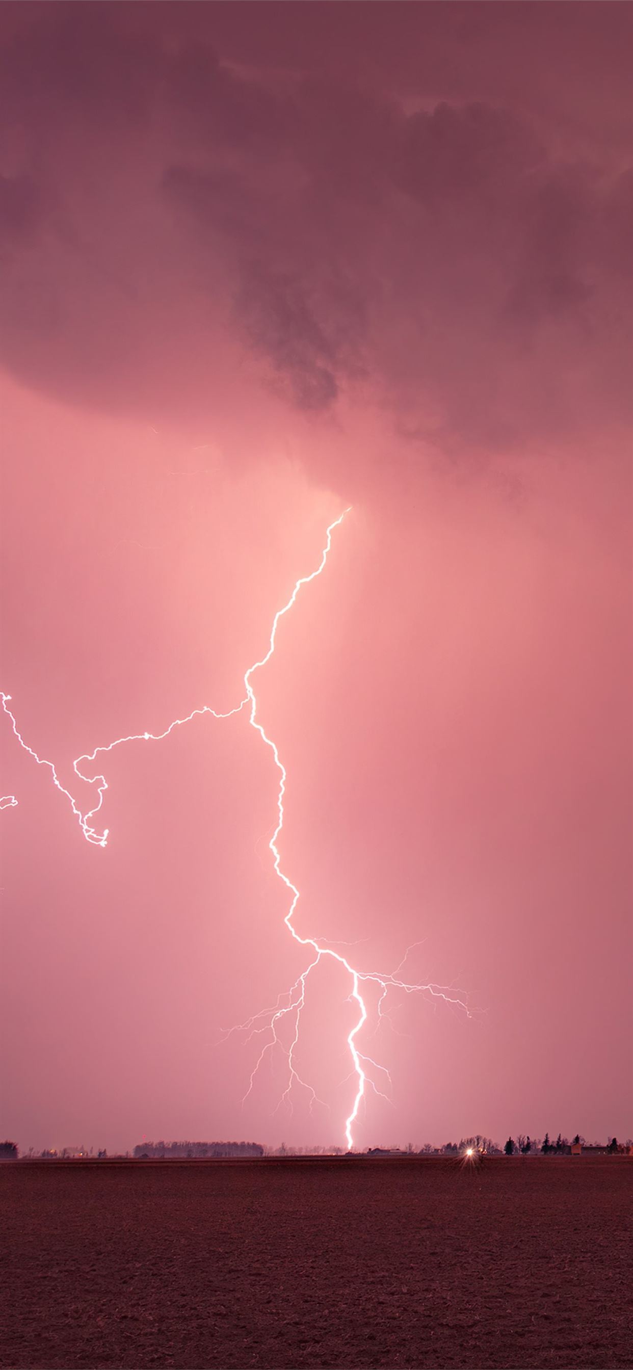 Pink Lightning Wallpapers