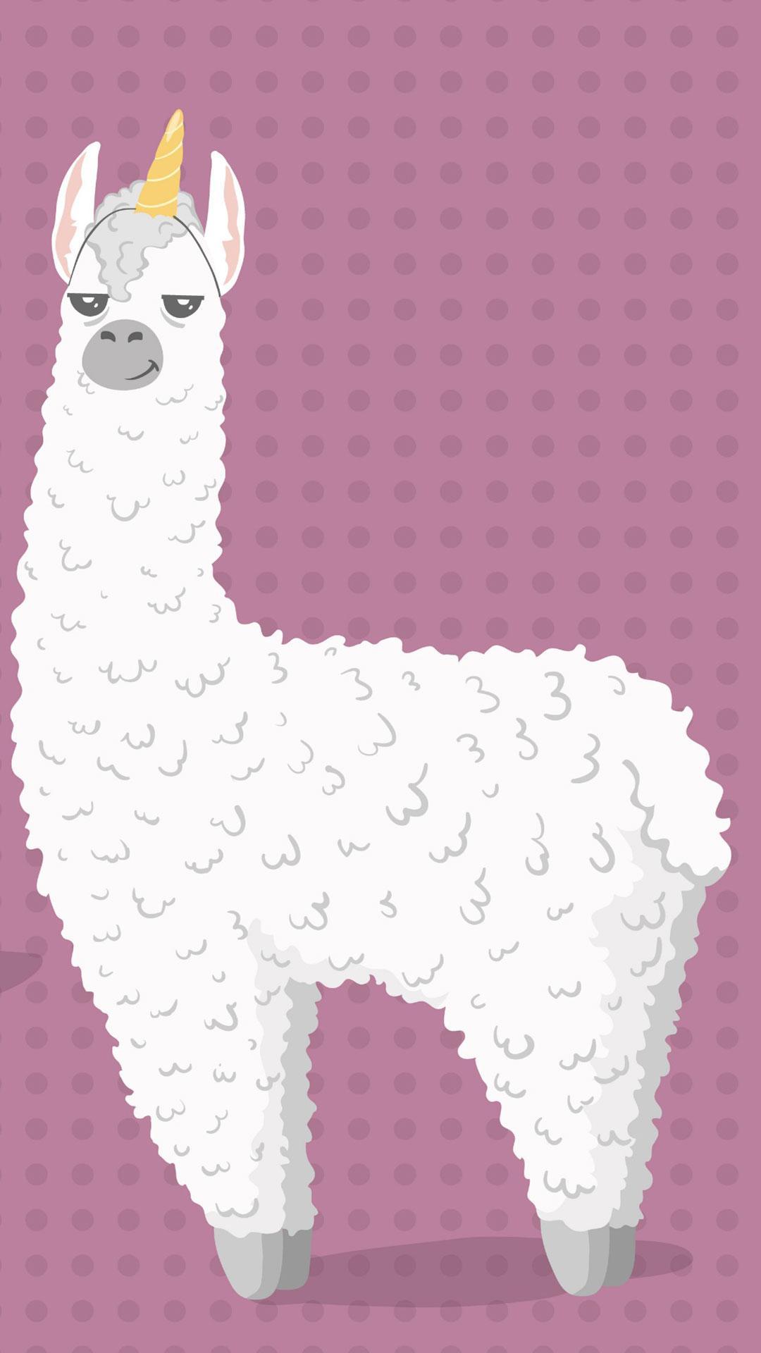 Pink Llama Wallpapers