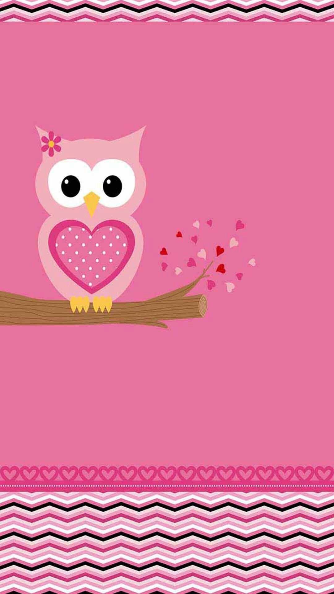 Pink Owl Wallpapers