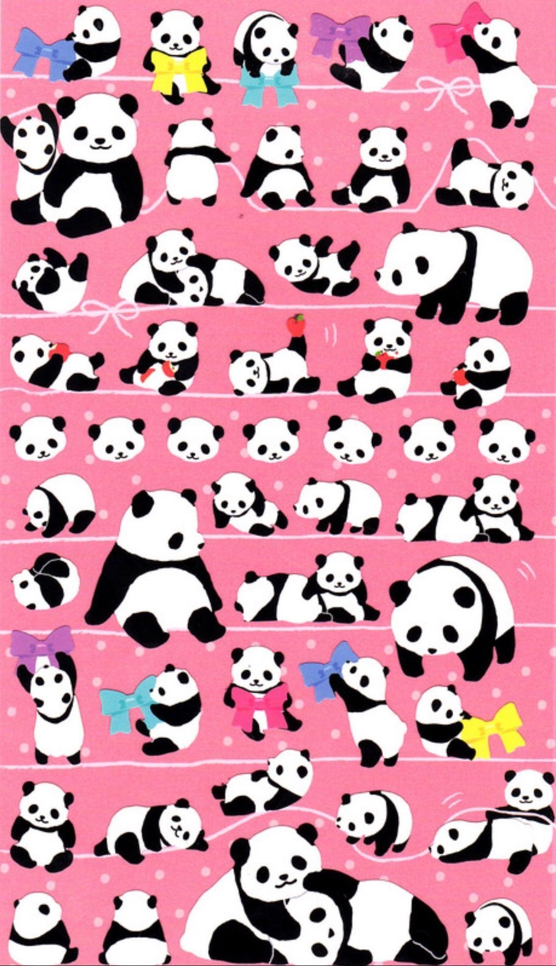 Pink Panda Wallpapers