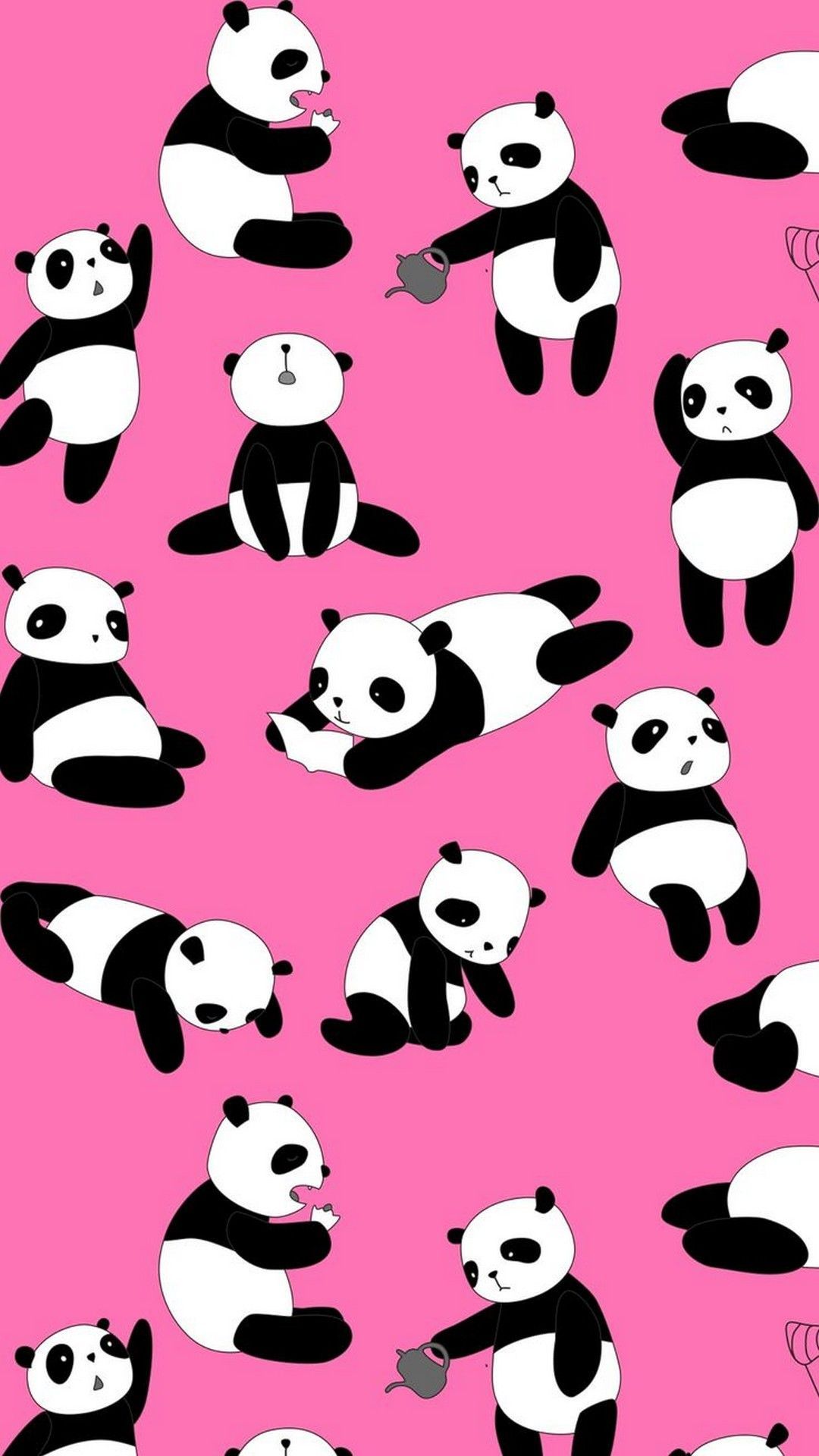 Pink Panda Wallpapers