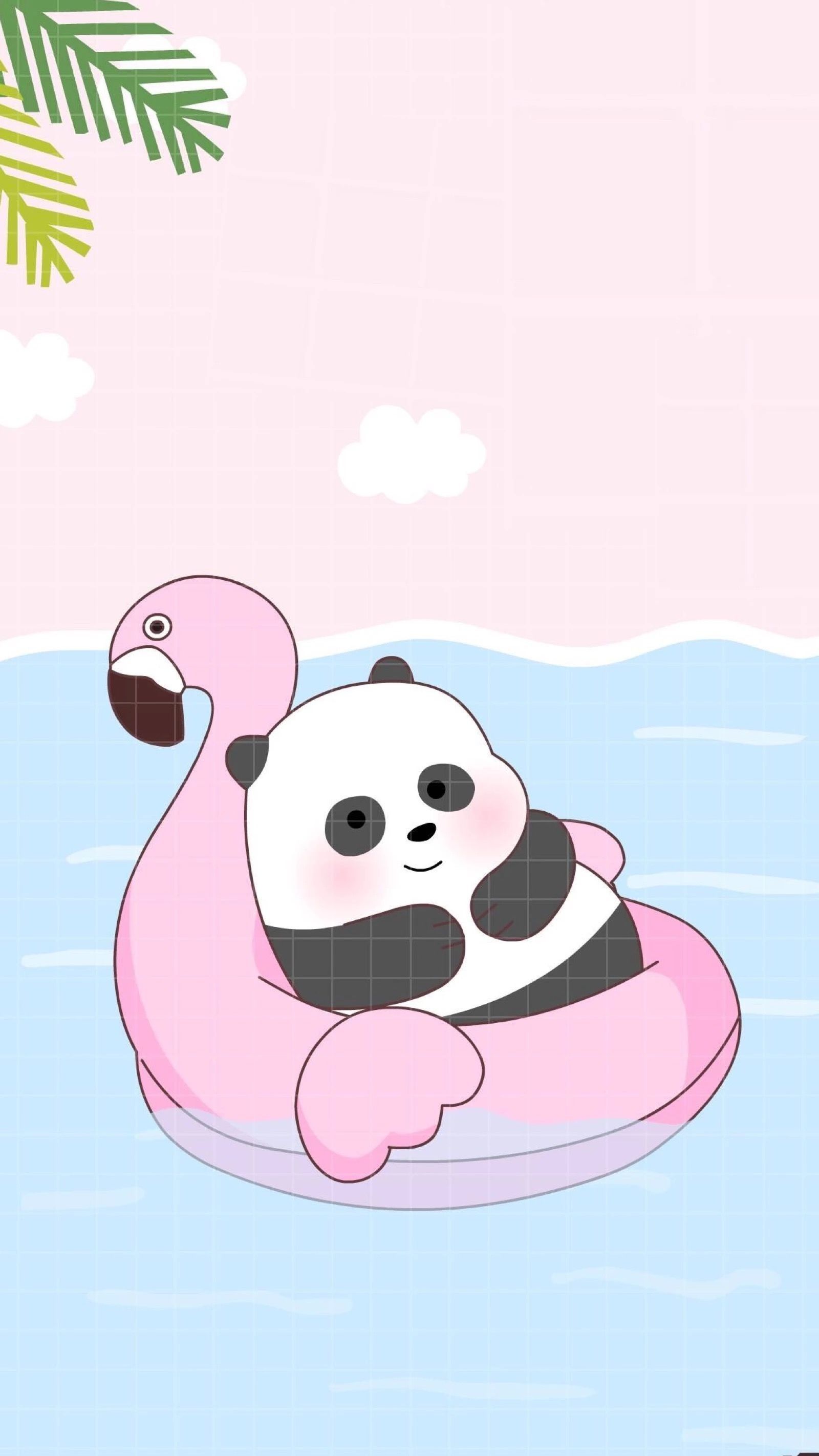 Pink Panda Wallpapers