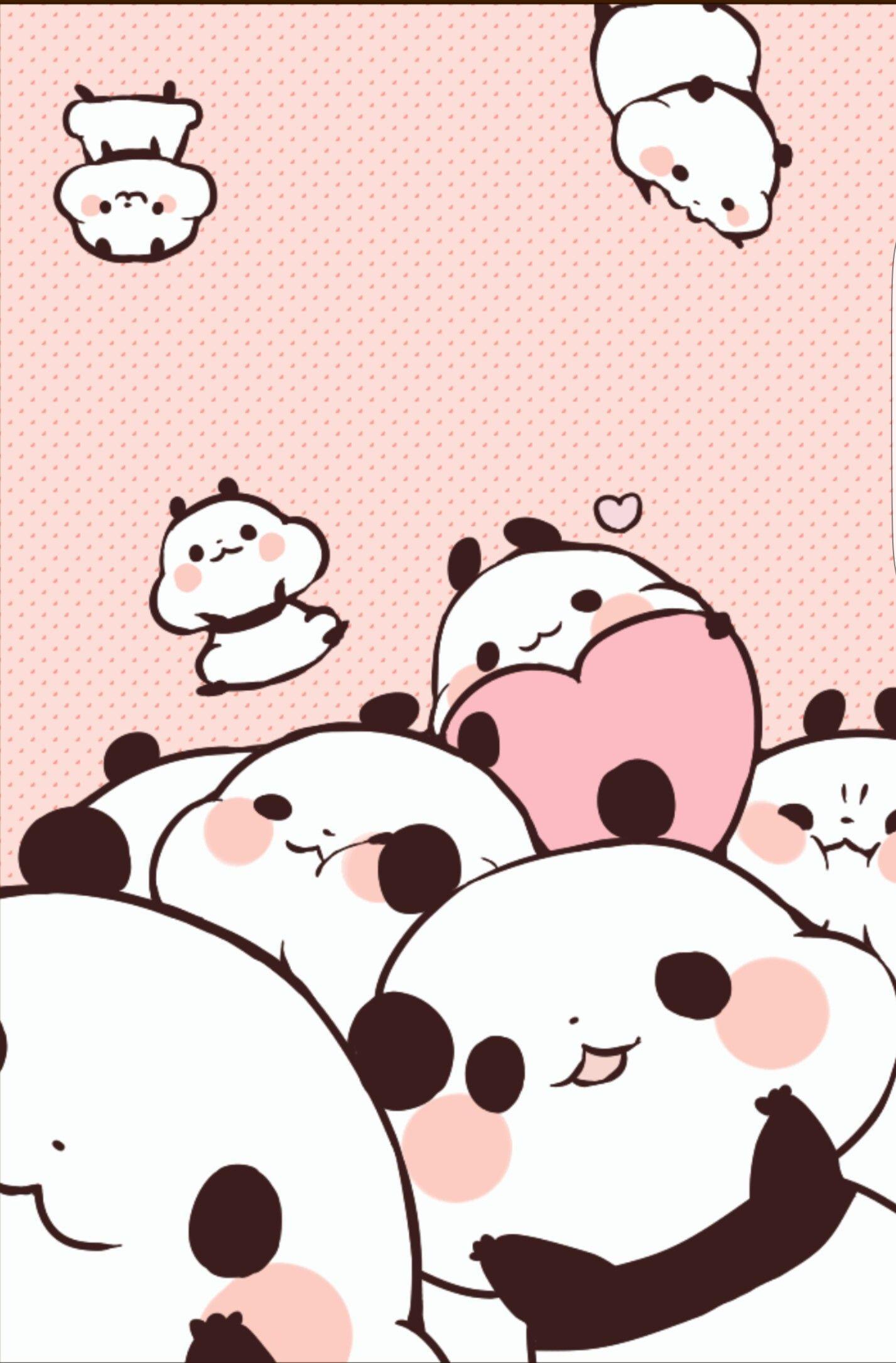 Pink Panda Wallpapers