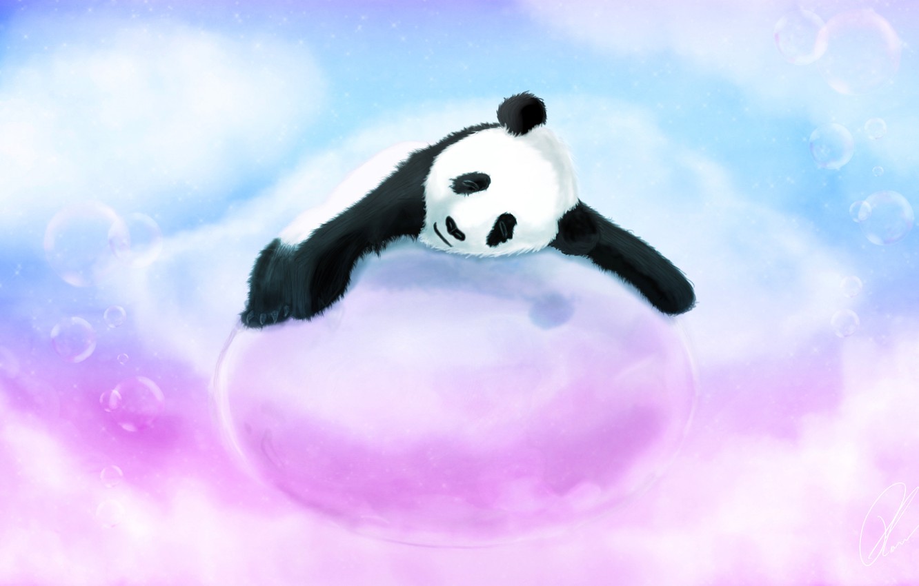 Pink Panda Wallpapers