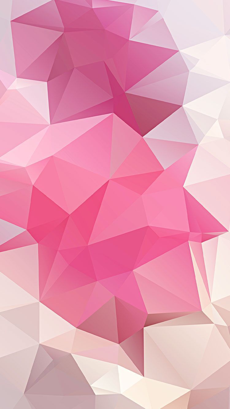 Pink Polygon Wallpapers