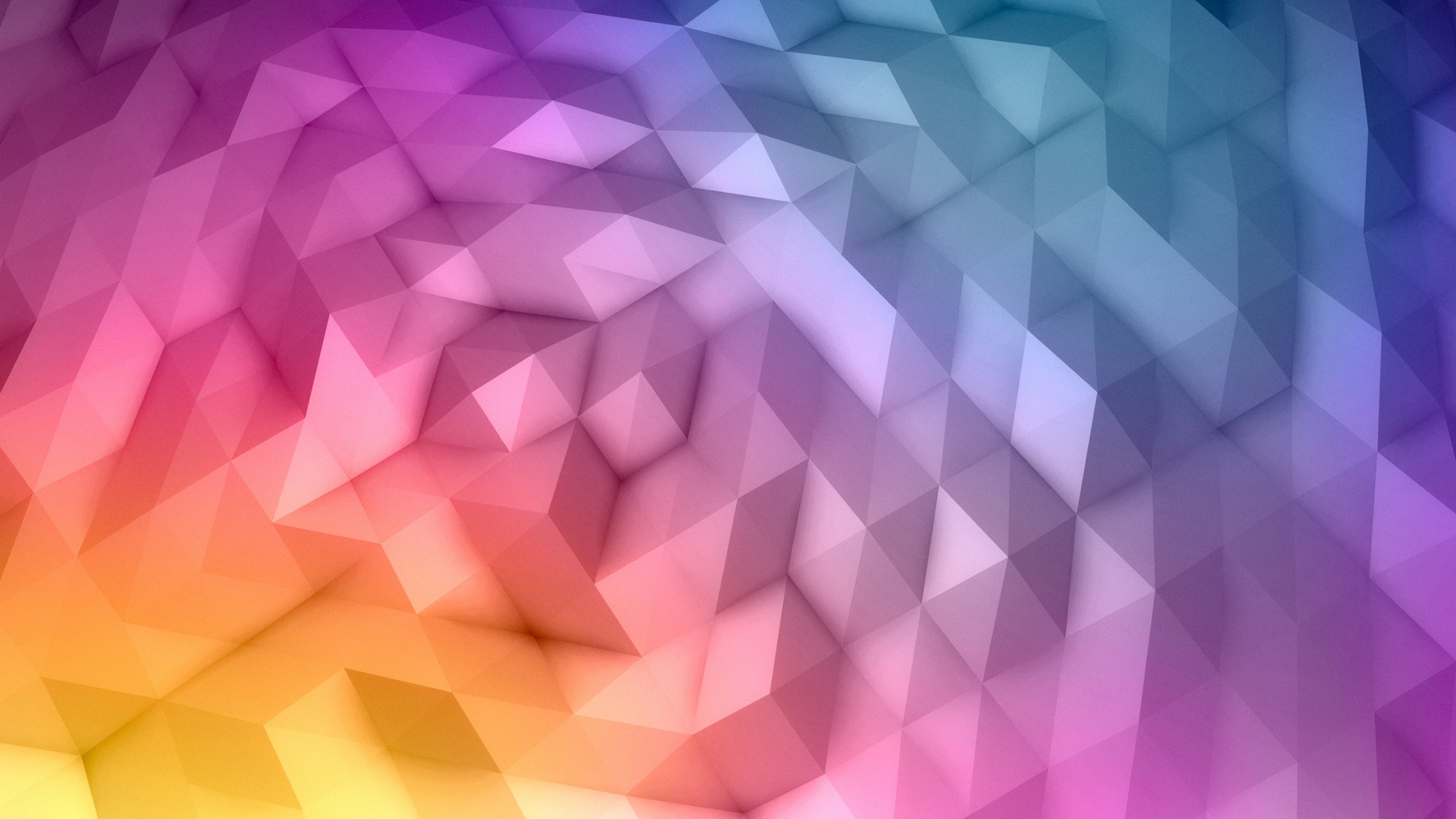 Pink Polygon Wallpapers