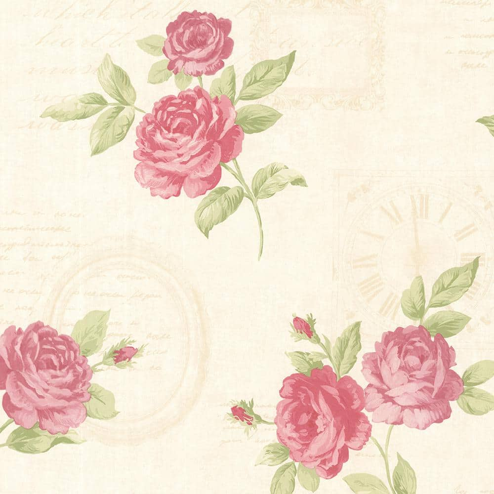 Pink Roses Vintage Wallpapers