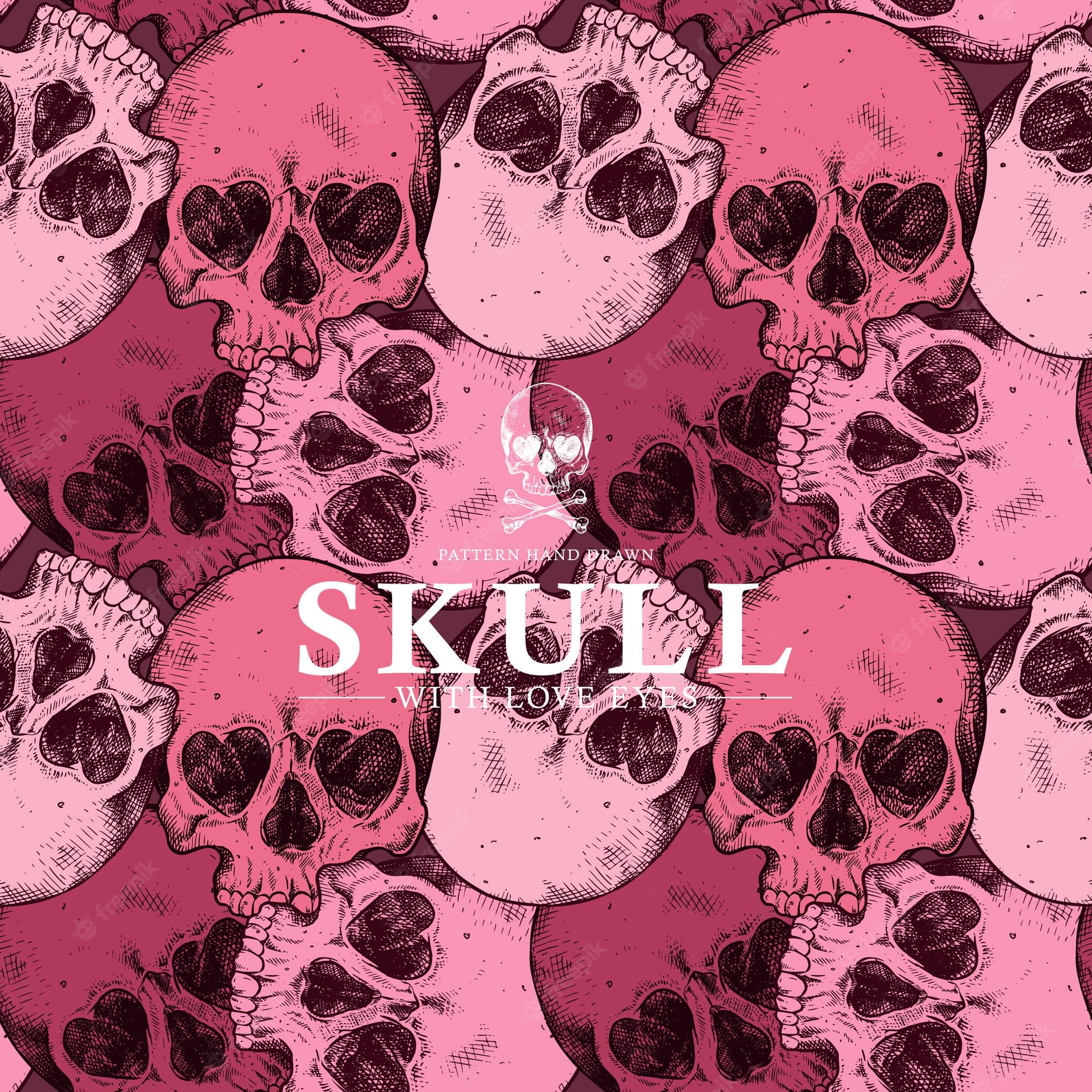 Pink Skull Wallpapers