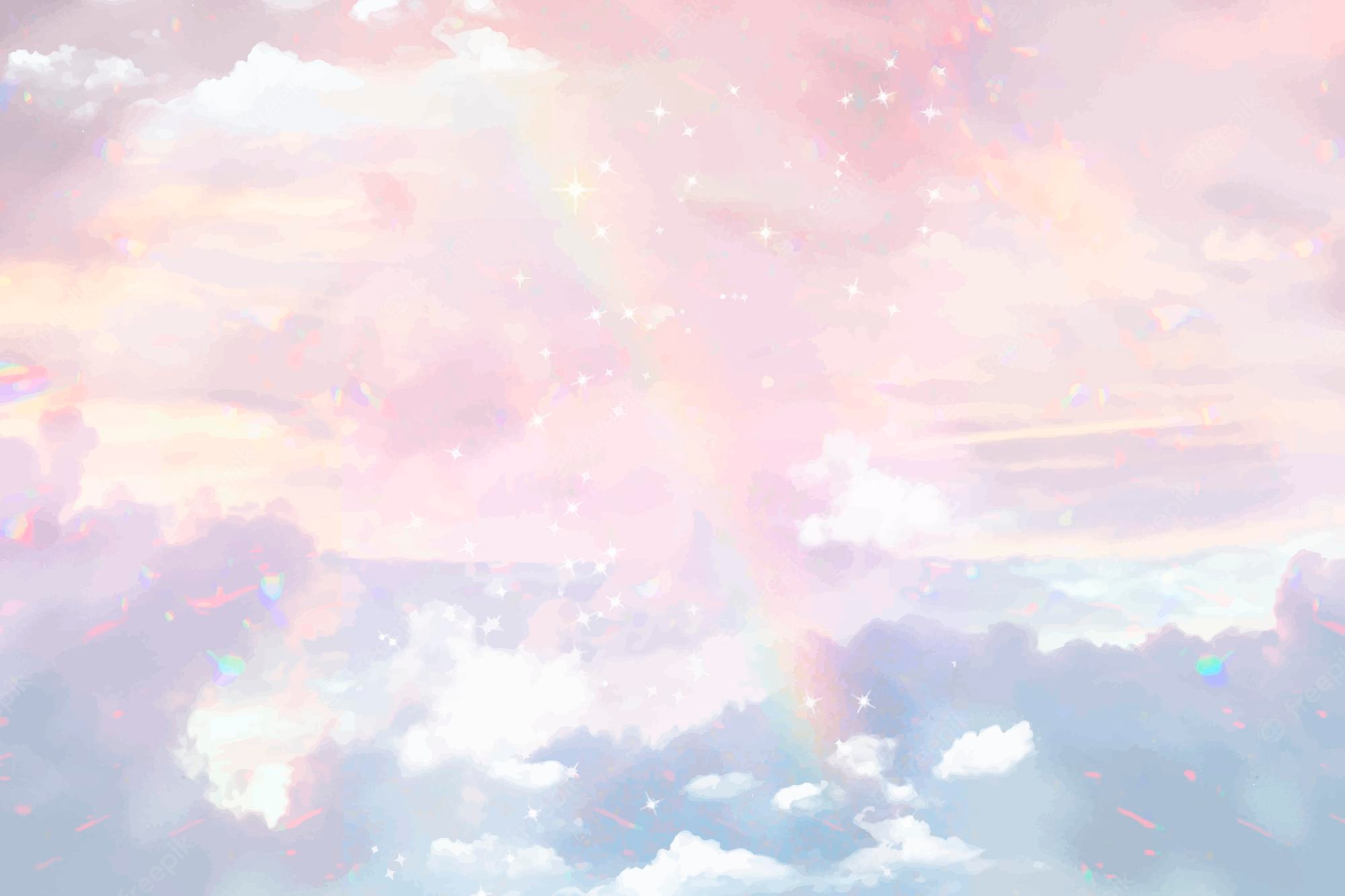 Pink Sky Aesthetic Pastel Wallpapers