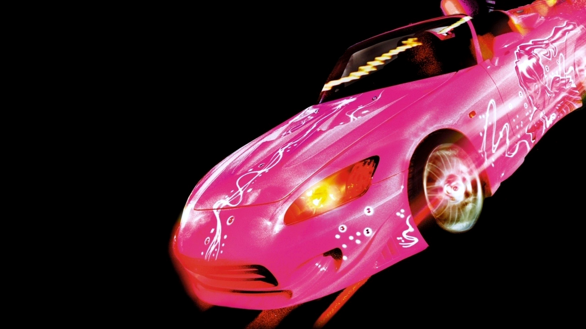 Pink Sports Car Wallpapers