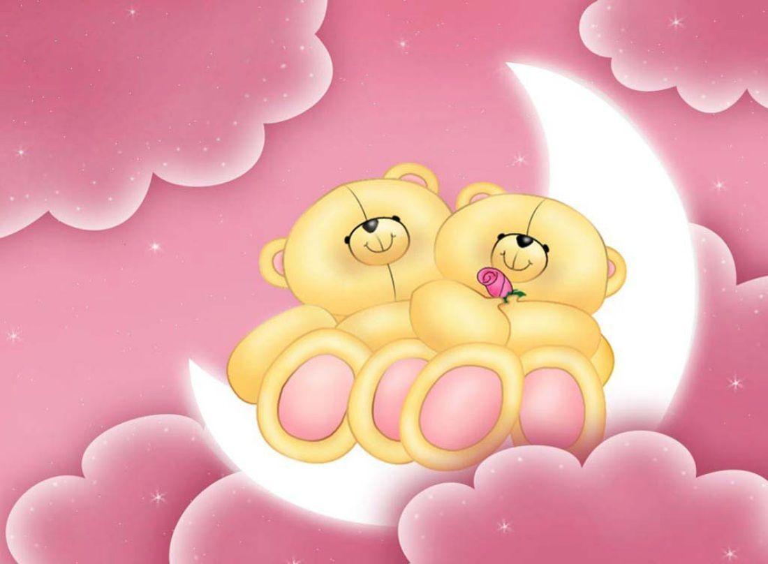 Pink Teddy Bear Wallpapers