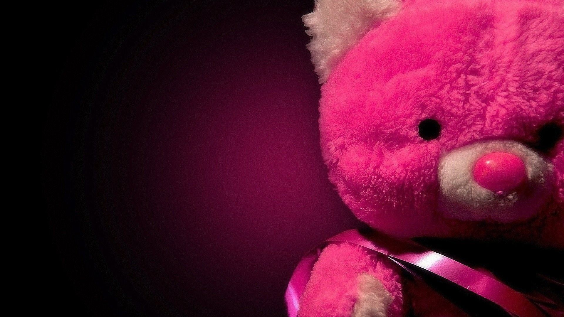 Pink Teddy Bear Wallpapers