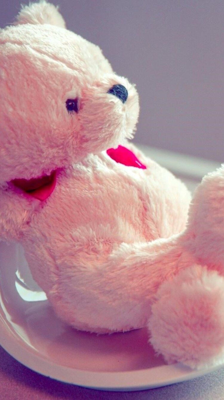 Pink Teddy Bear Wallpapers