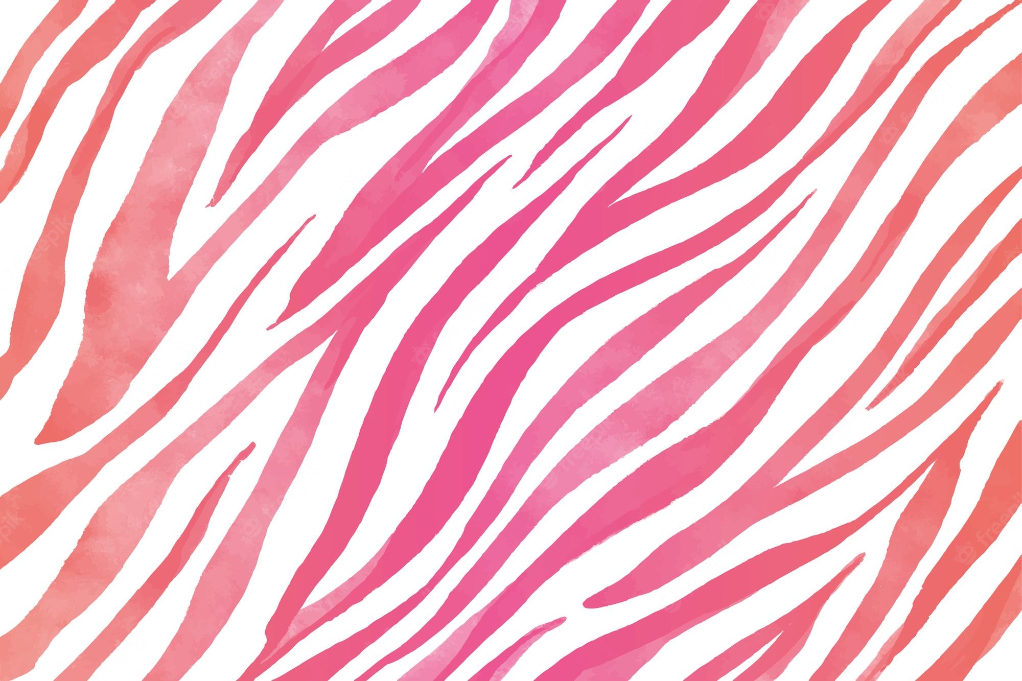 Pink Zebra Room Wallpapers