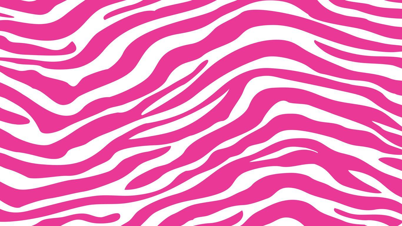 Pink Zebra Room Wallpapers