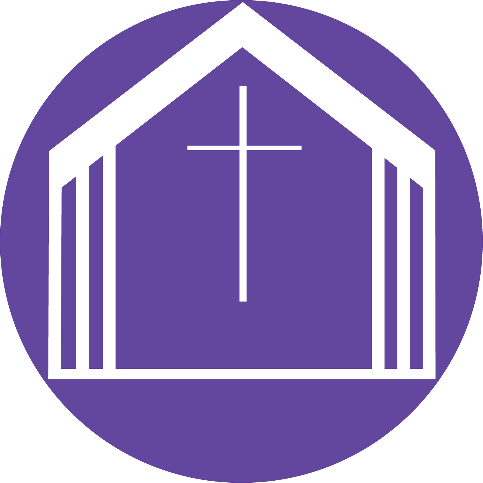 Purple Church Background