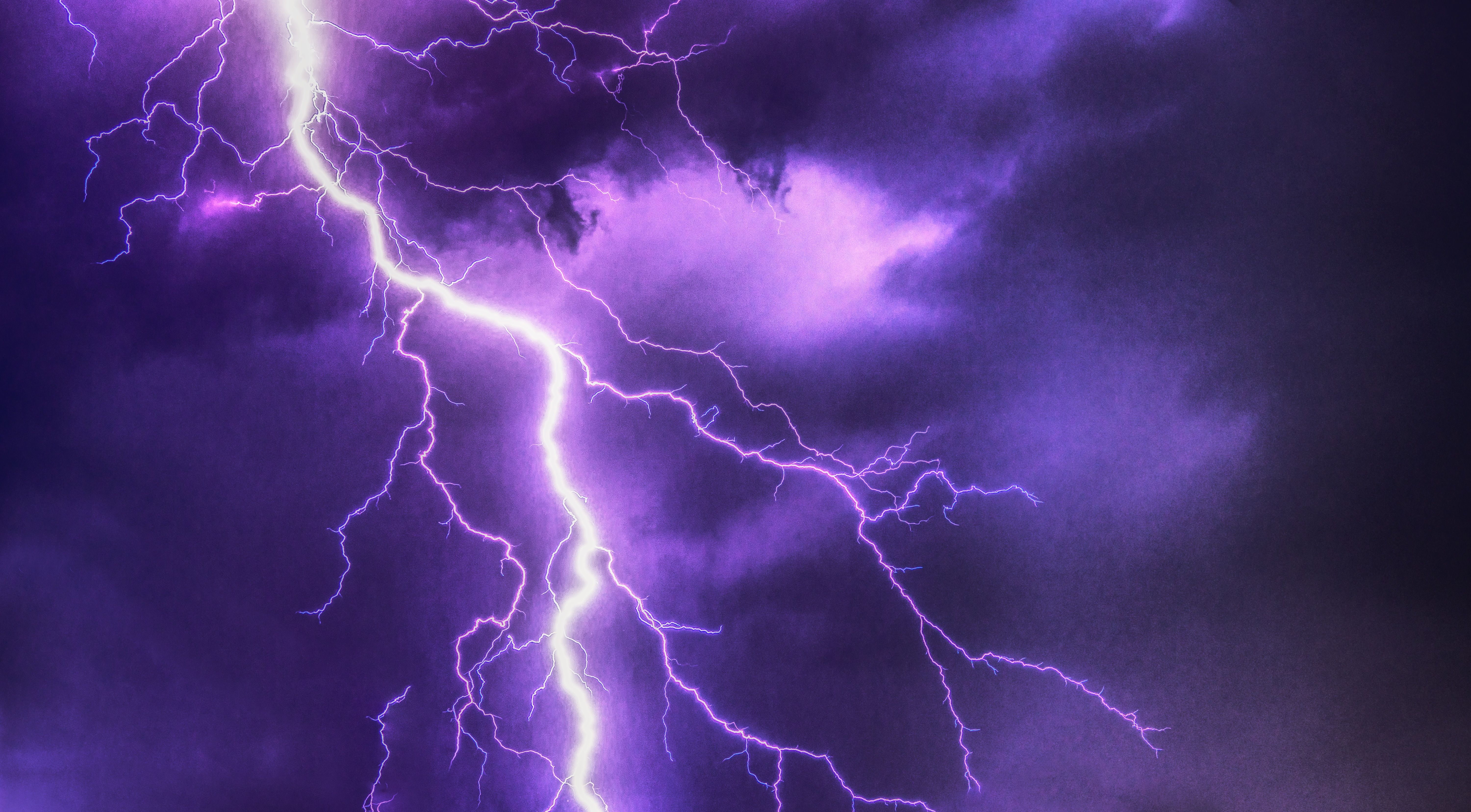 Purple Electric Background