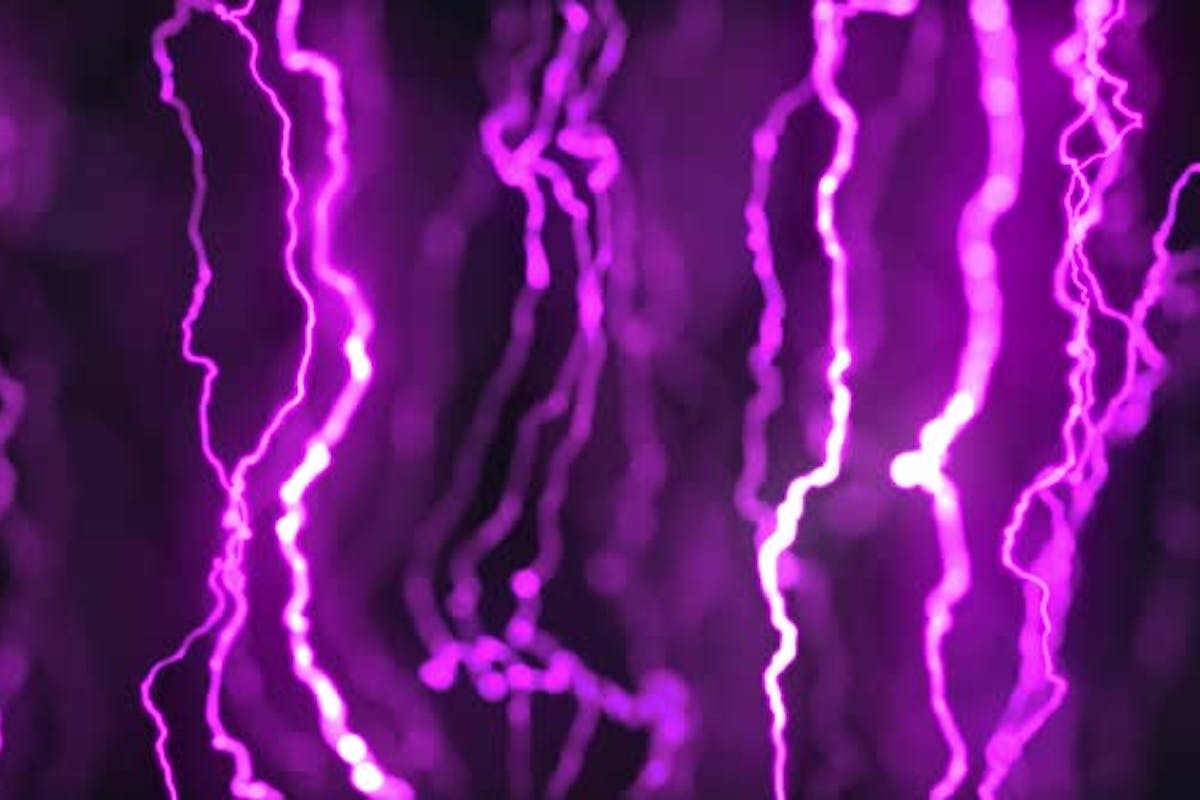 Purple Electric Background