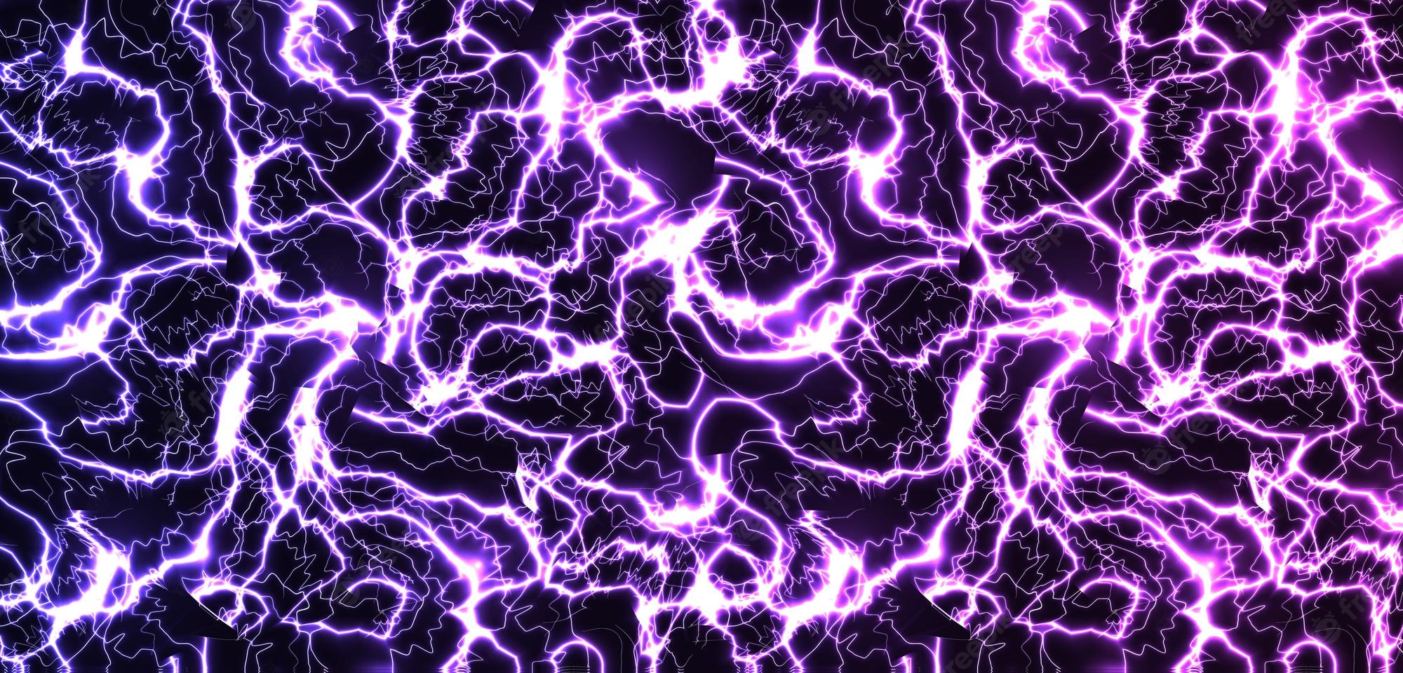 Purple Electric Background