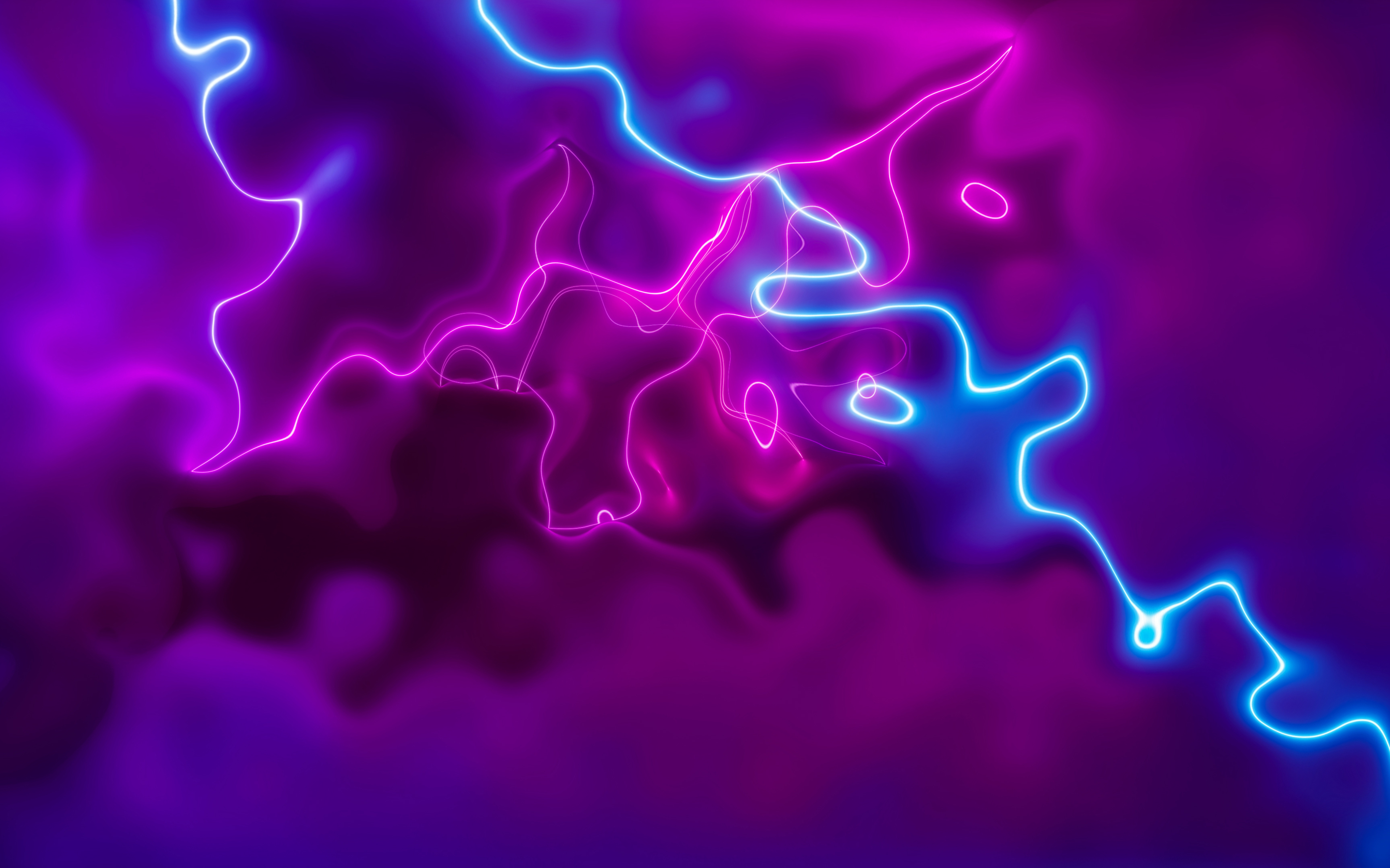 Purple Electric Background