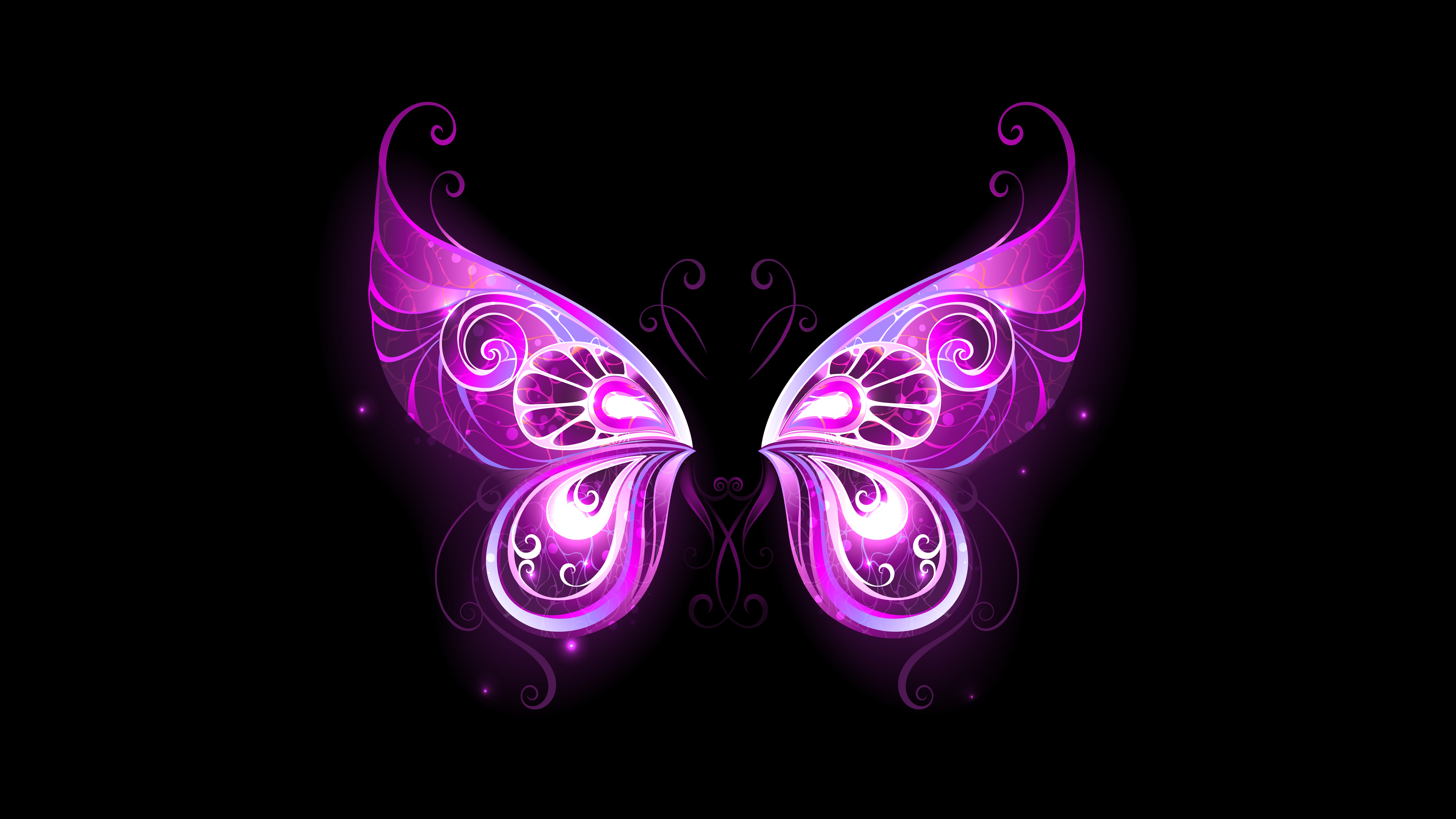 Purple Fairy Background