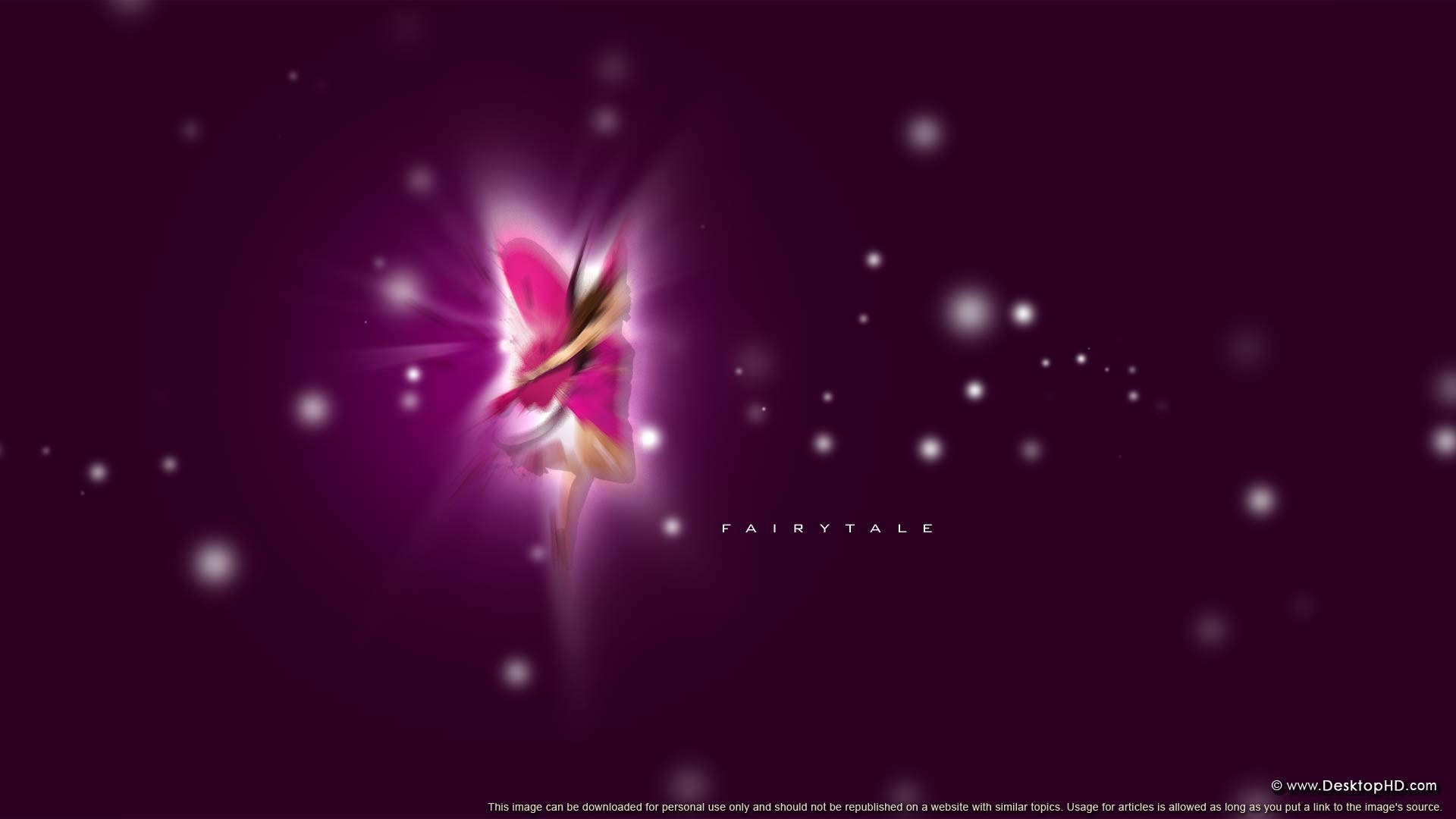 Purple Fairy Background