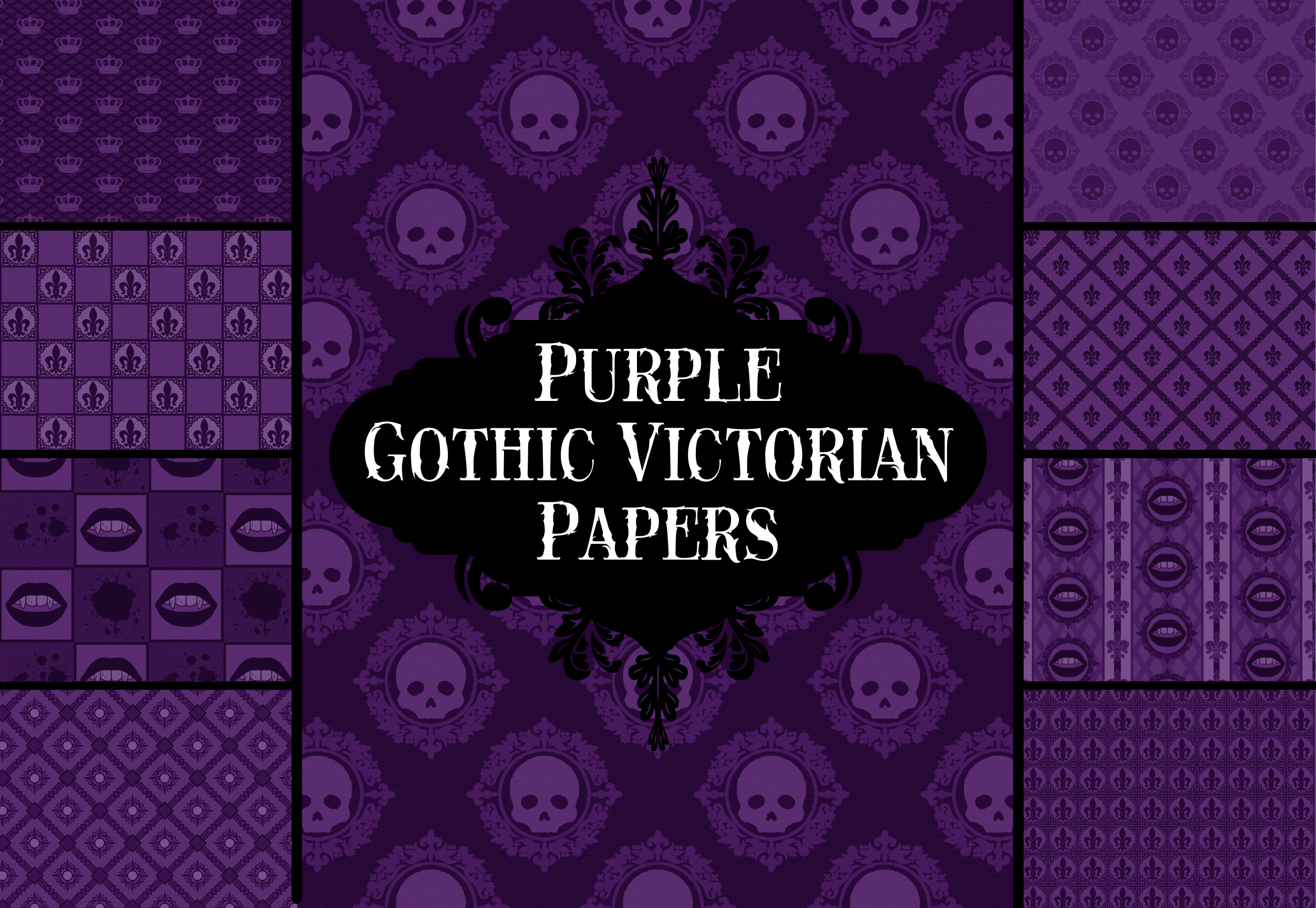 Purple Gothic Backgrounds