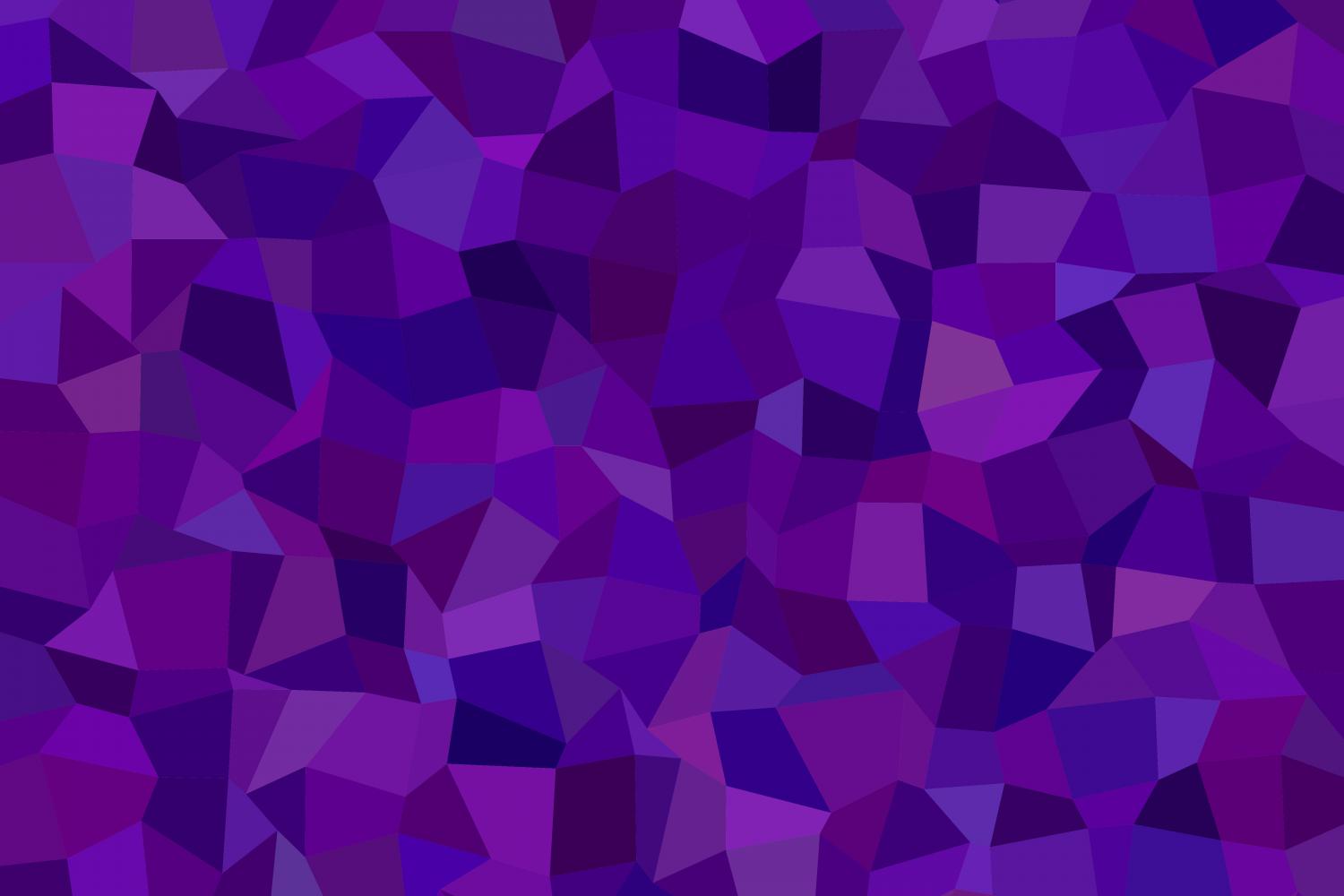 Purple Polygon Background