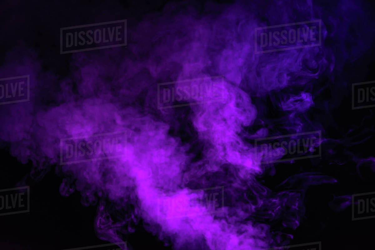 Purple Smoke Background