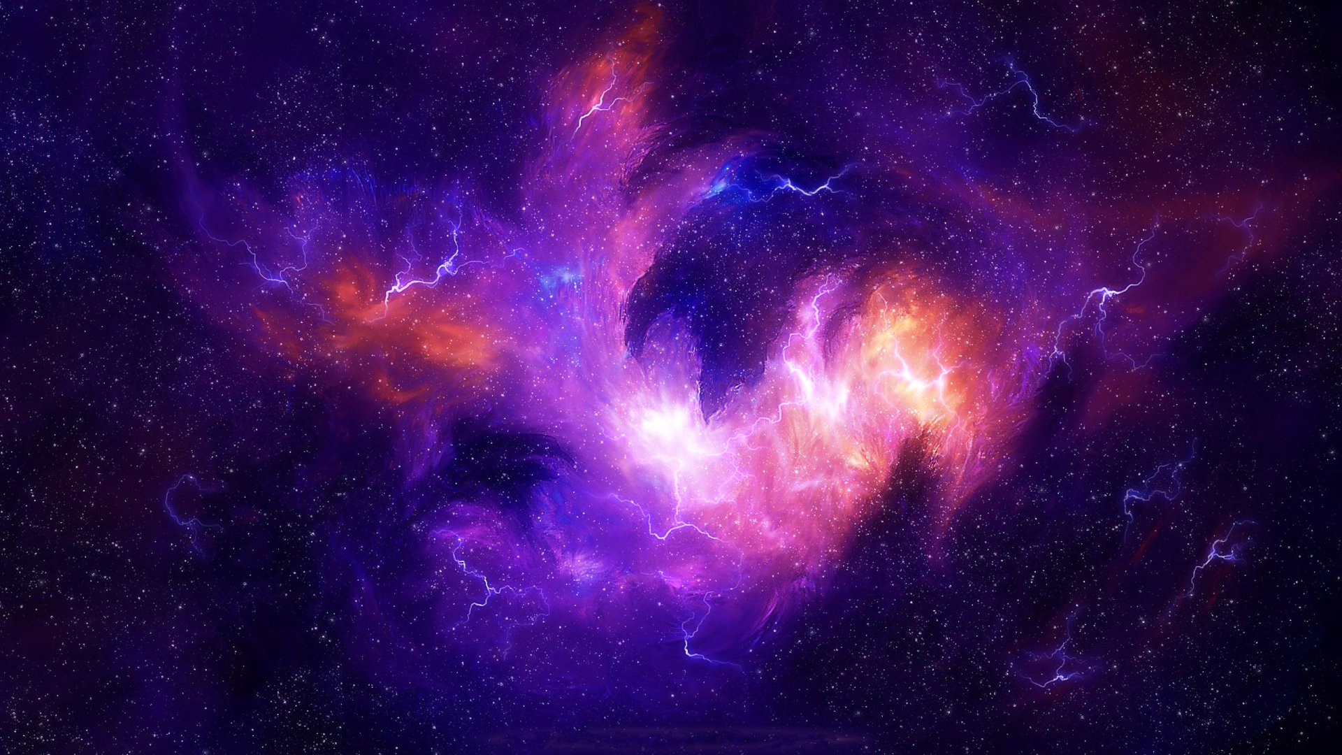 Purple Universe Background