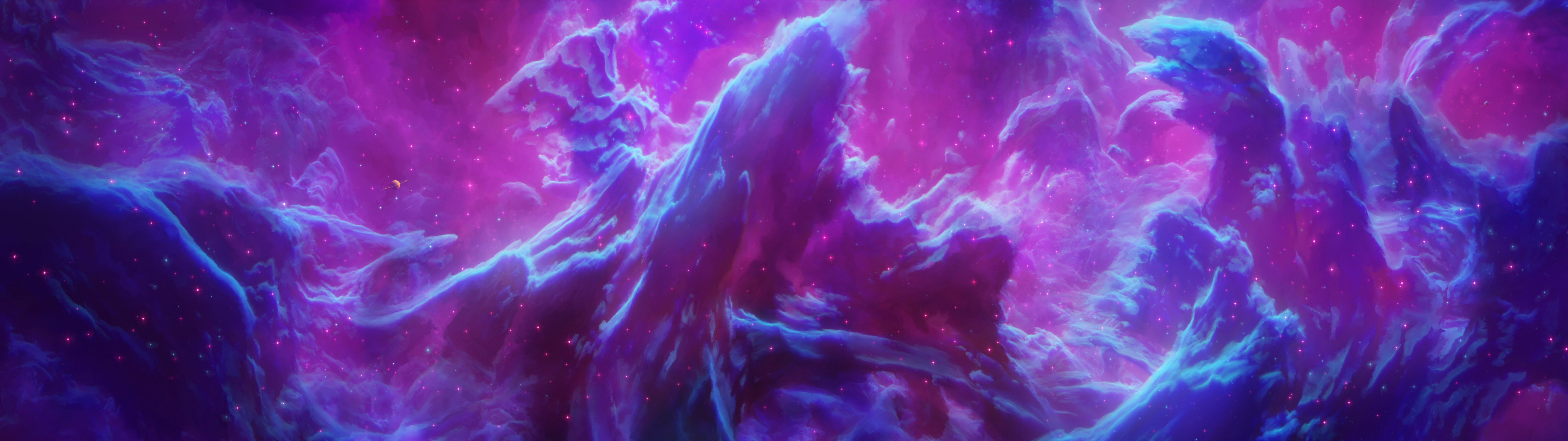 Purple Universe Background