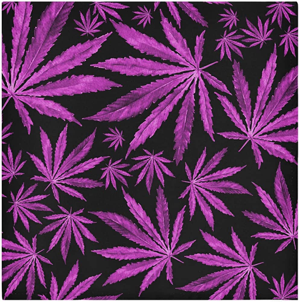 Purple Weed Background